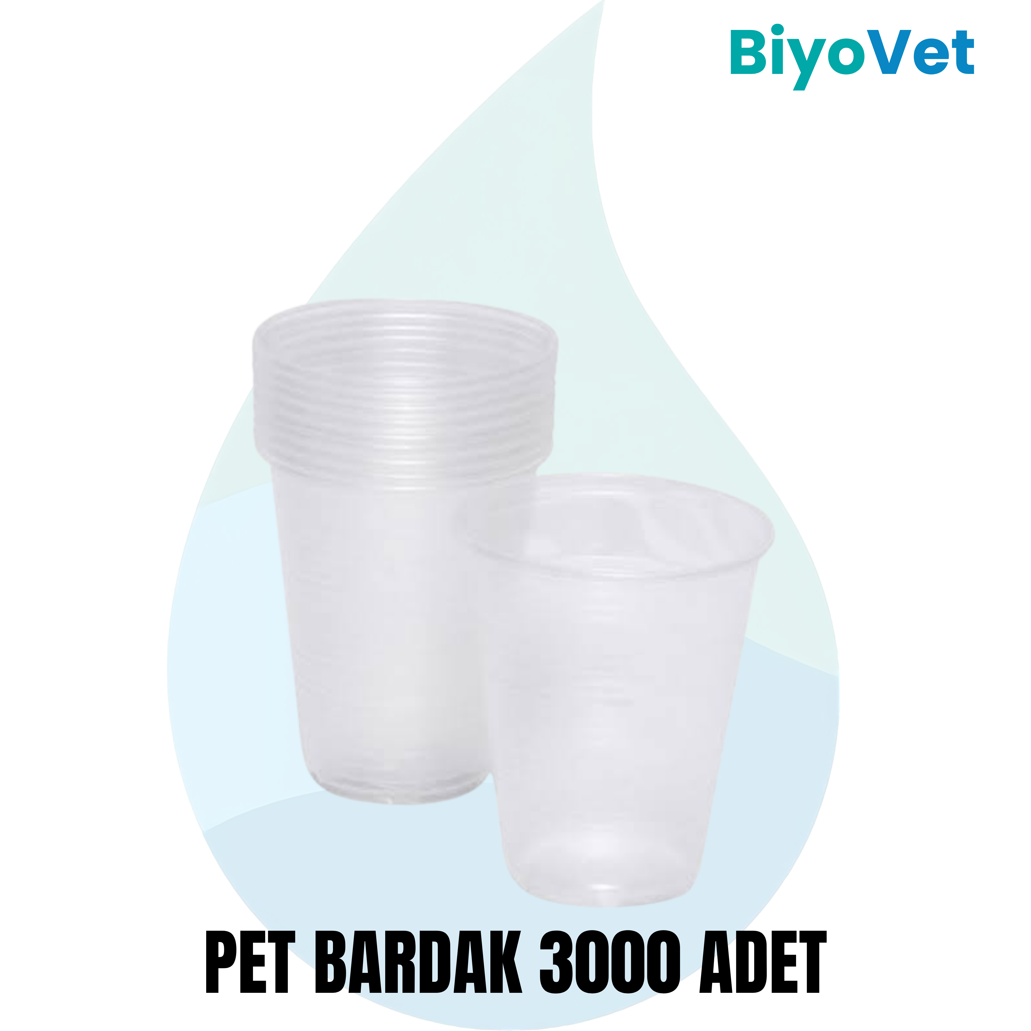 PET BARDAK 3000 ADET