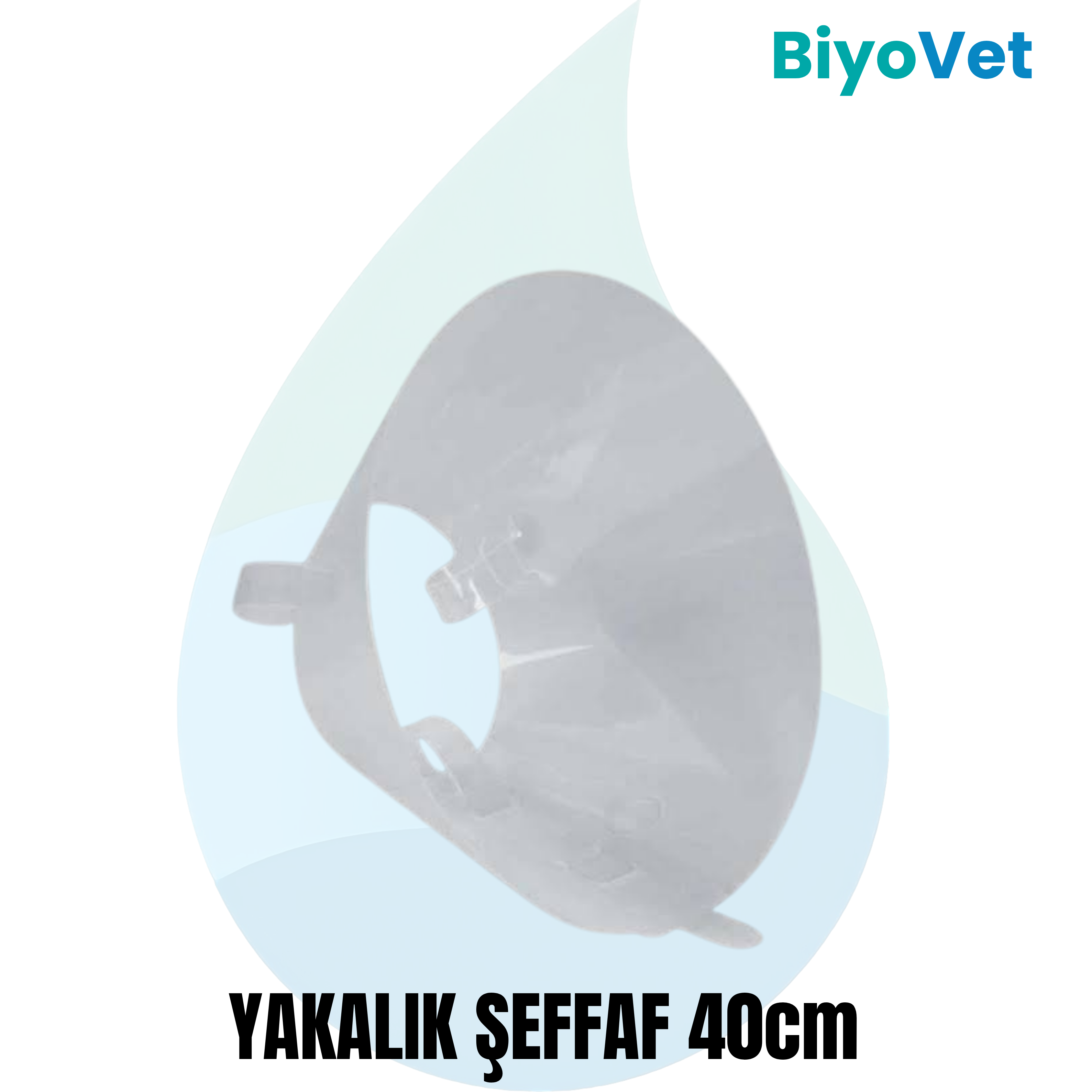 YAKALIK ŞEFFAF 40 cm