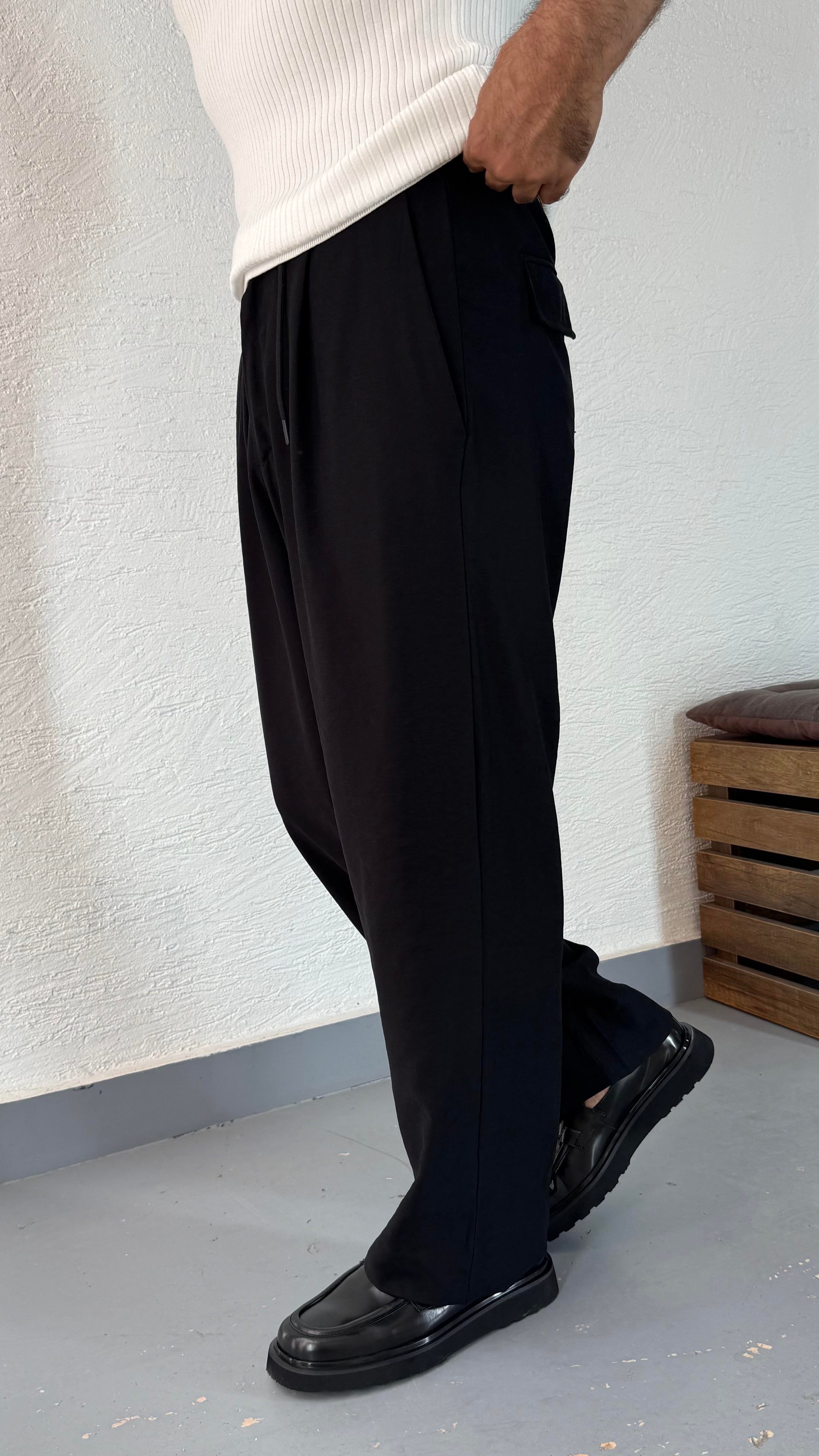 Baggy Bol Tensel Pantolon