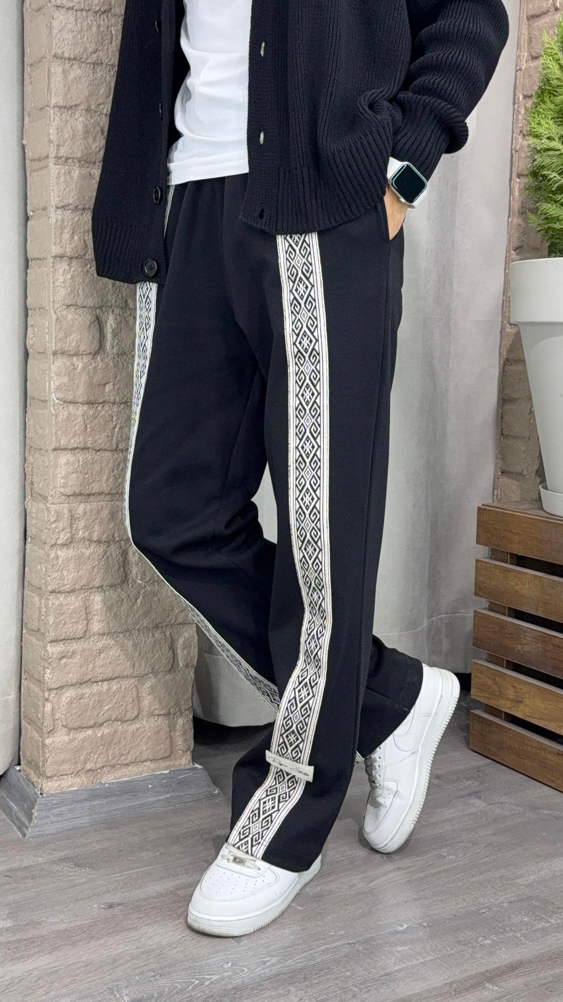 Baggy Ön Şerit Detay Eşofman
