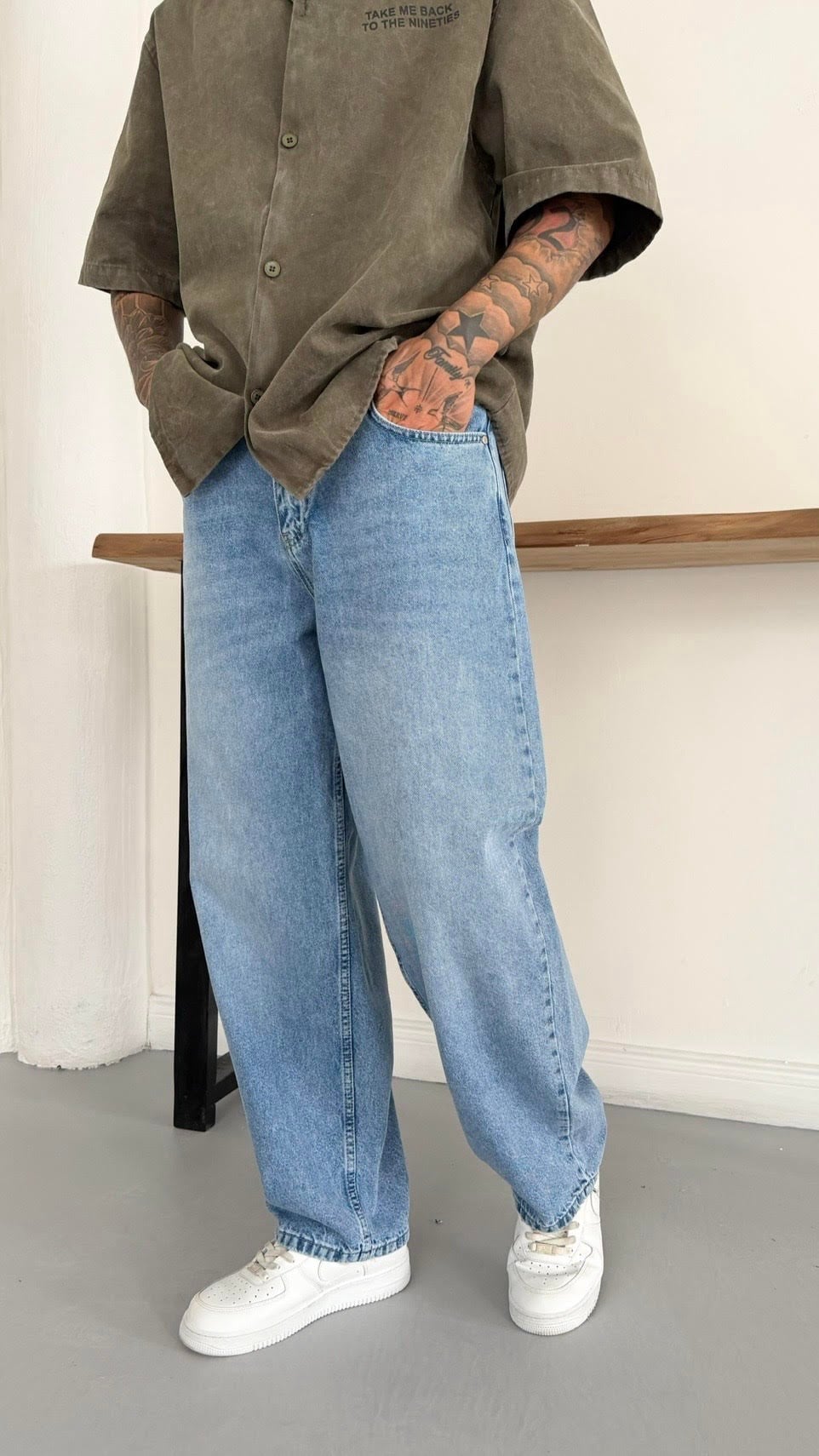 Balon Denim Bol Pantolon