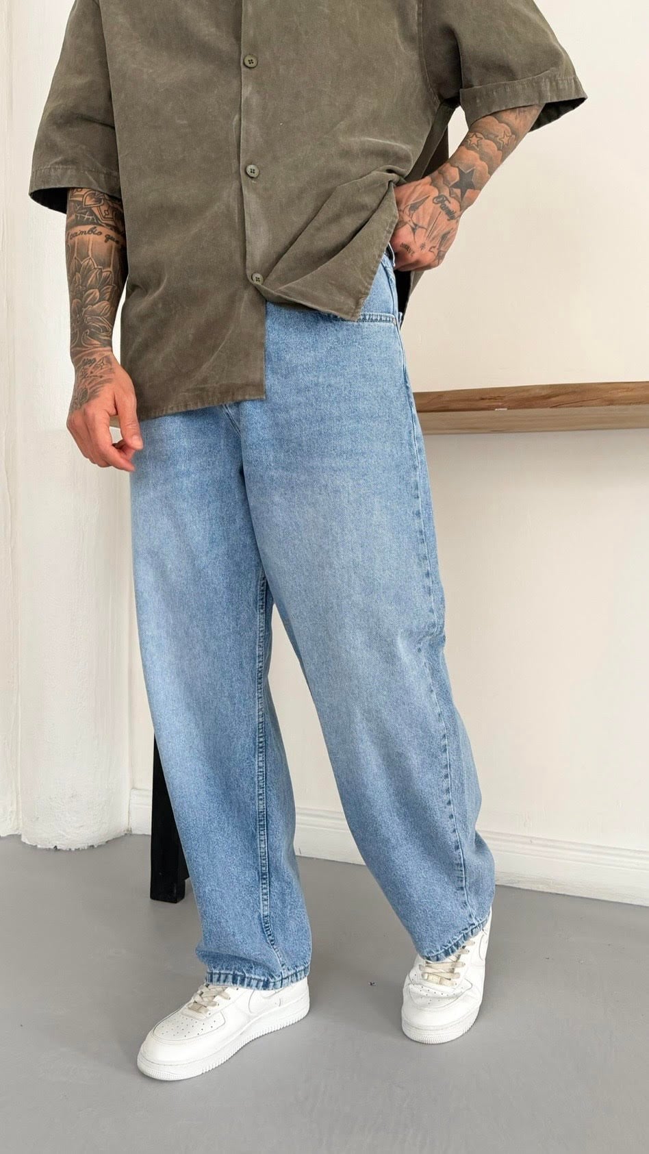 Balon Denim Bol Pantolon