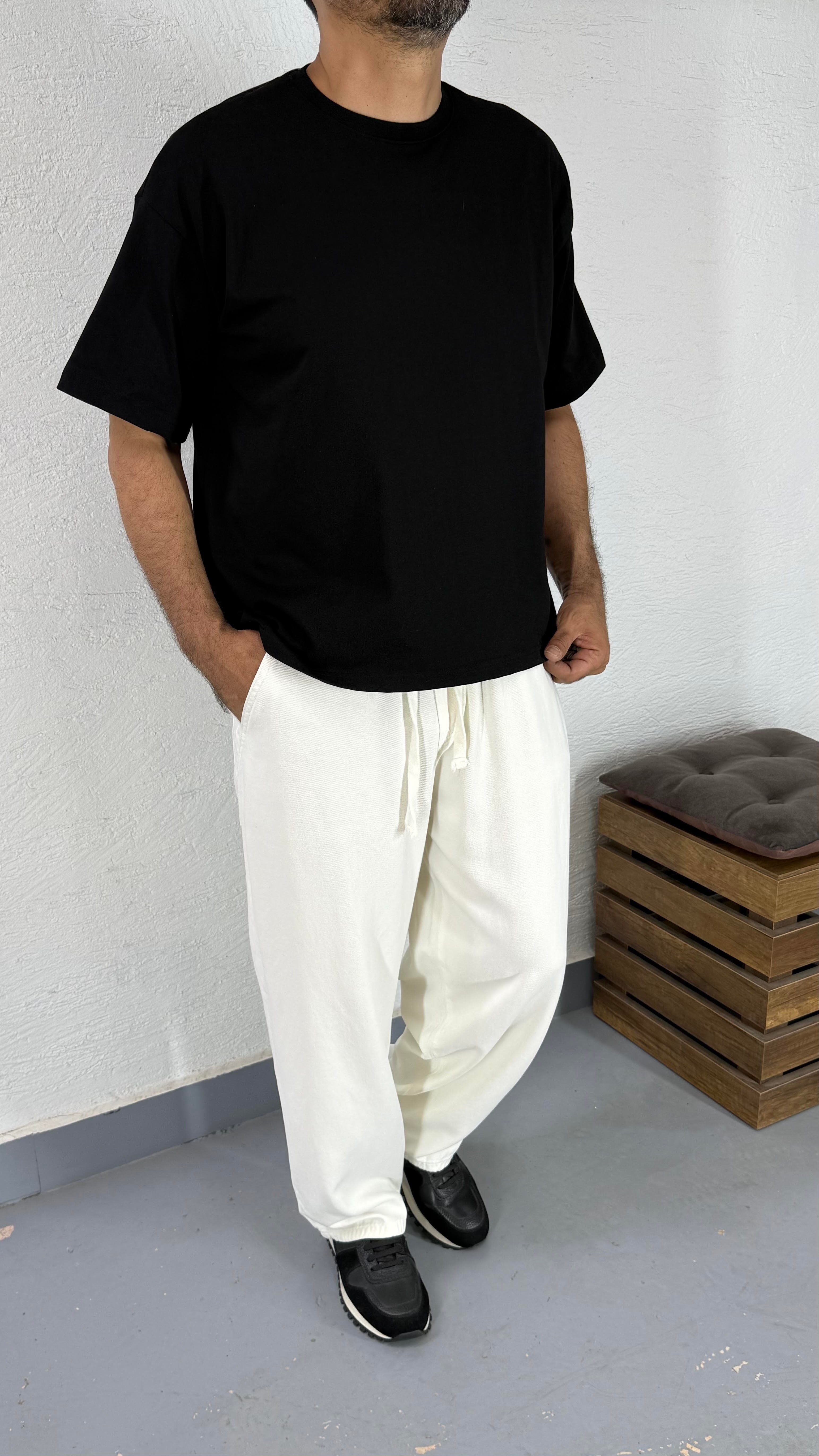 Basic Crop Oversize TShiirt