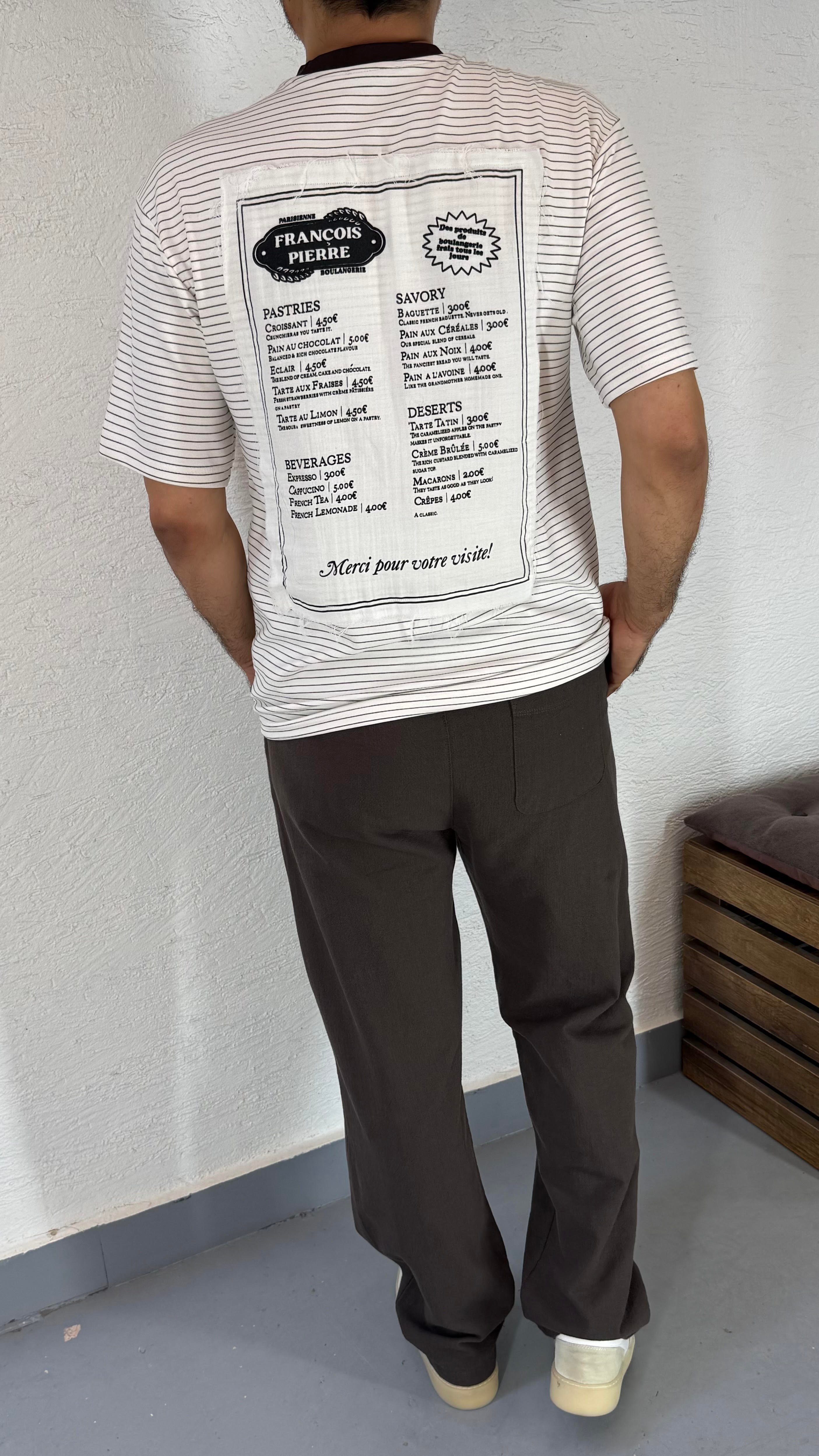 Baskı Nakış Detay Tshirt