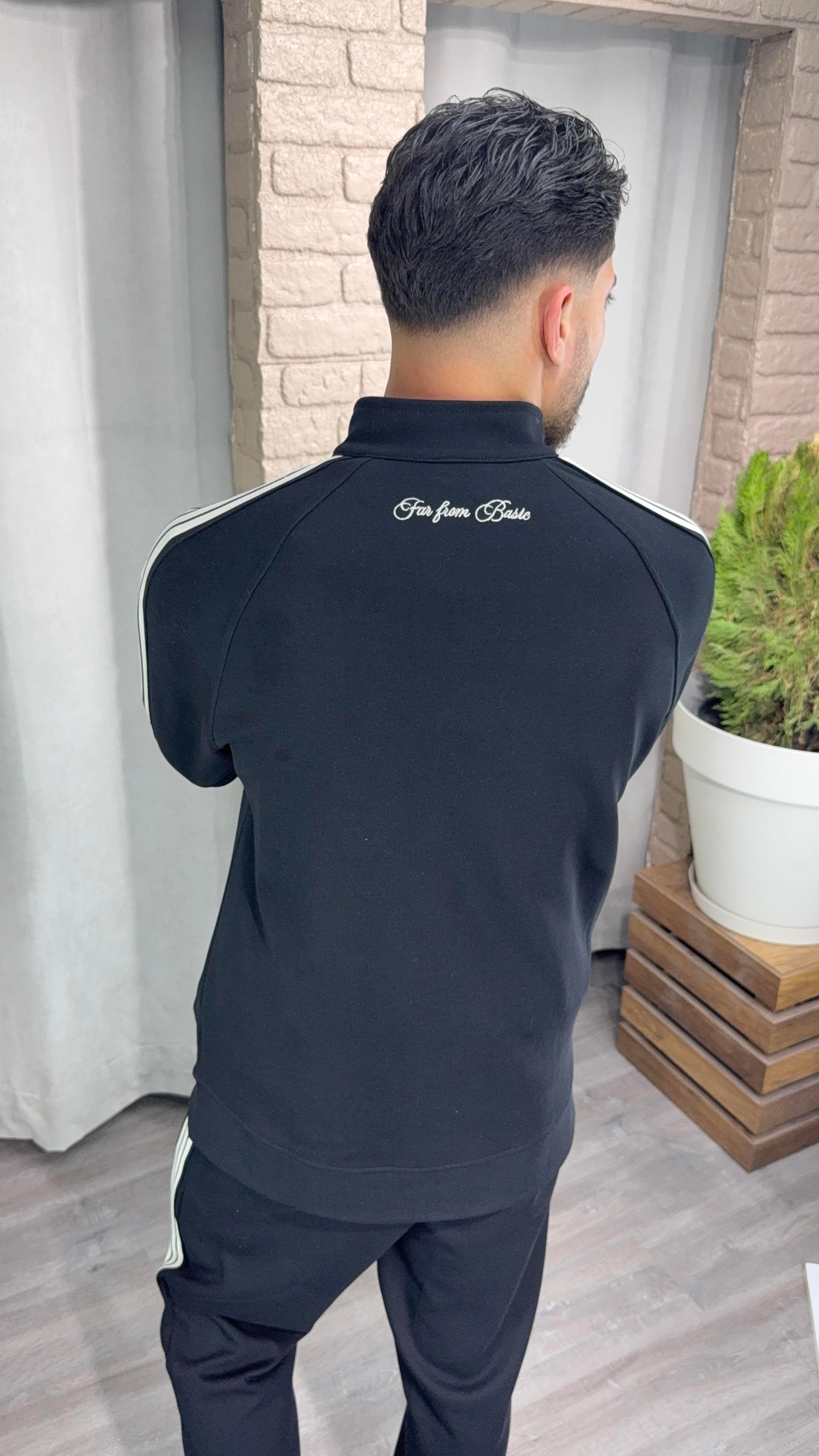 Baskılı Fermuarlı Sweatshirt