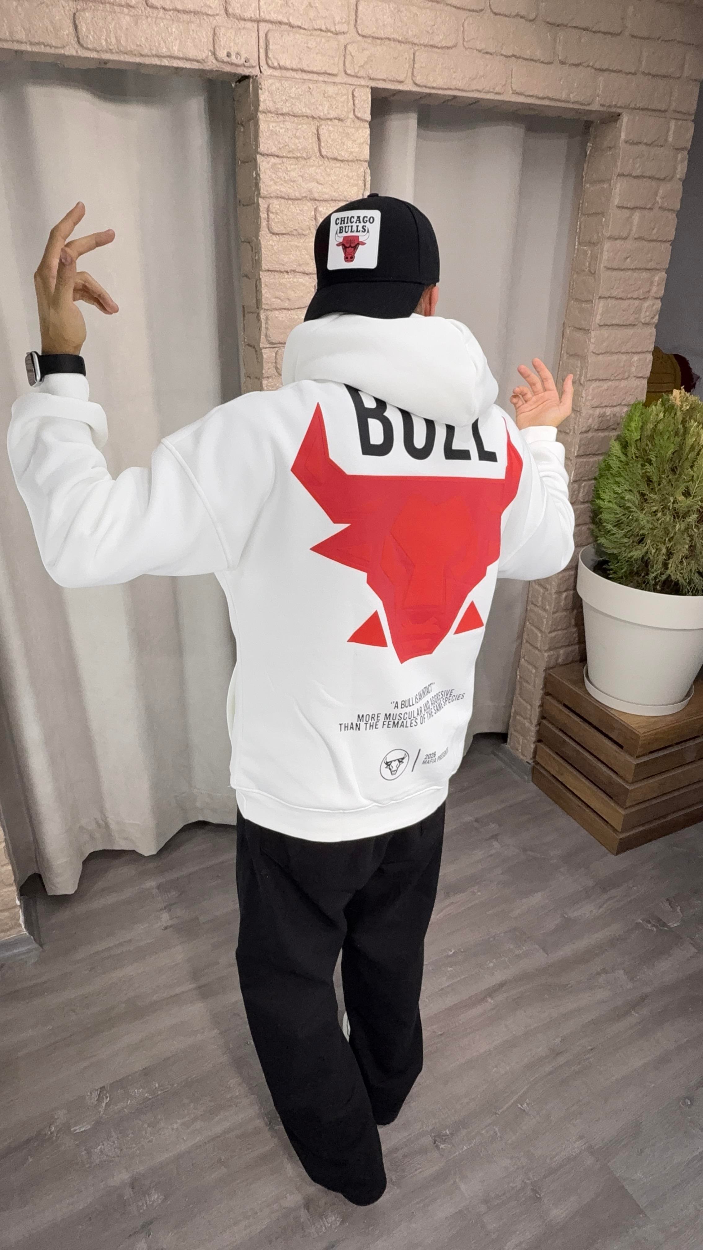Baskılı Şardonlu Sweatshirt