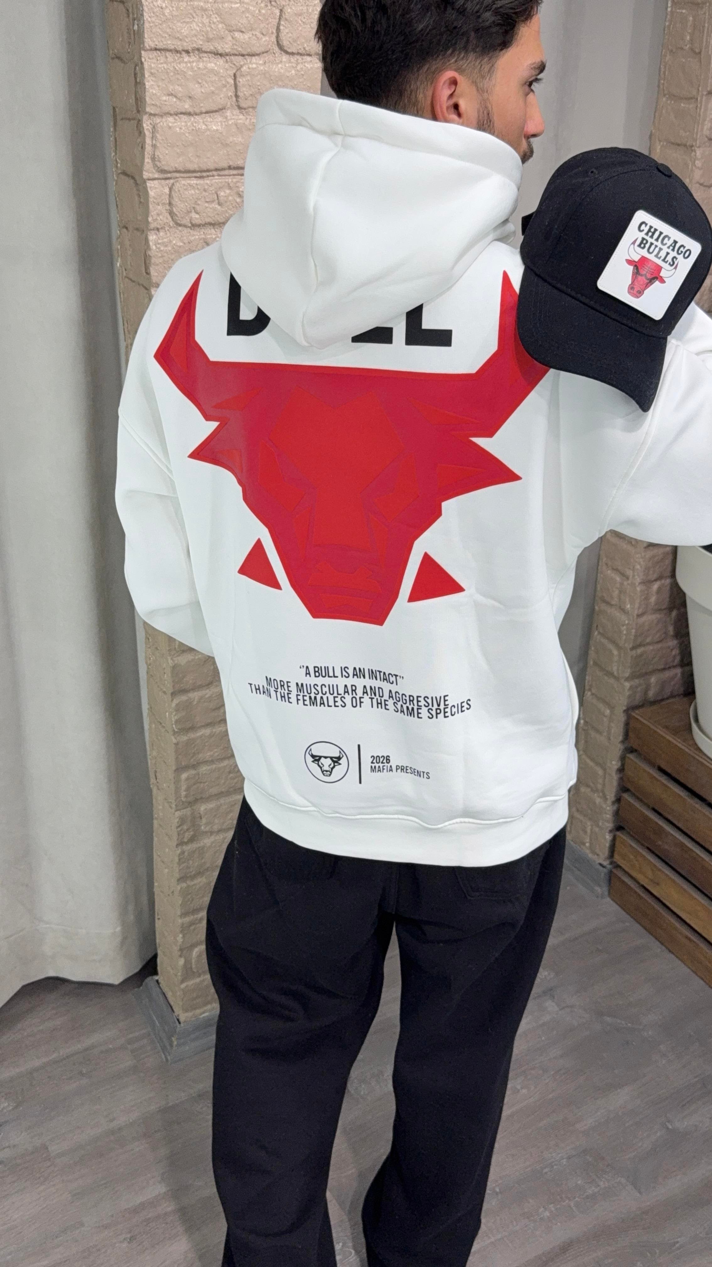 Baskılı Şardonlu Sweatshirt