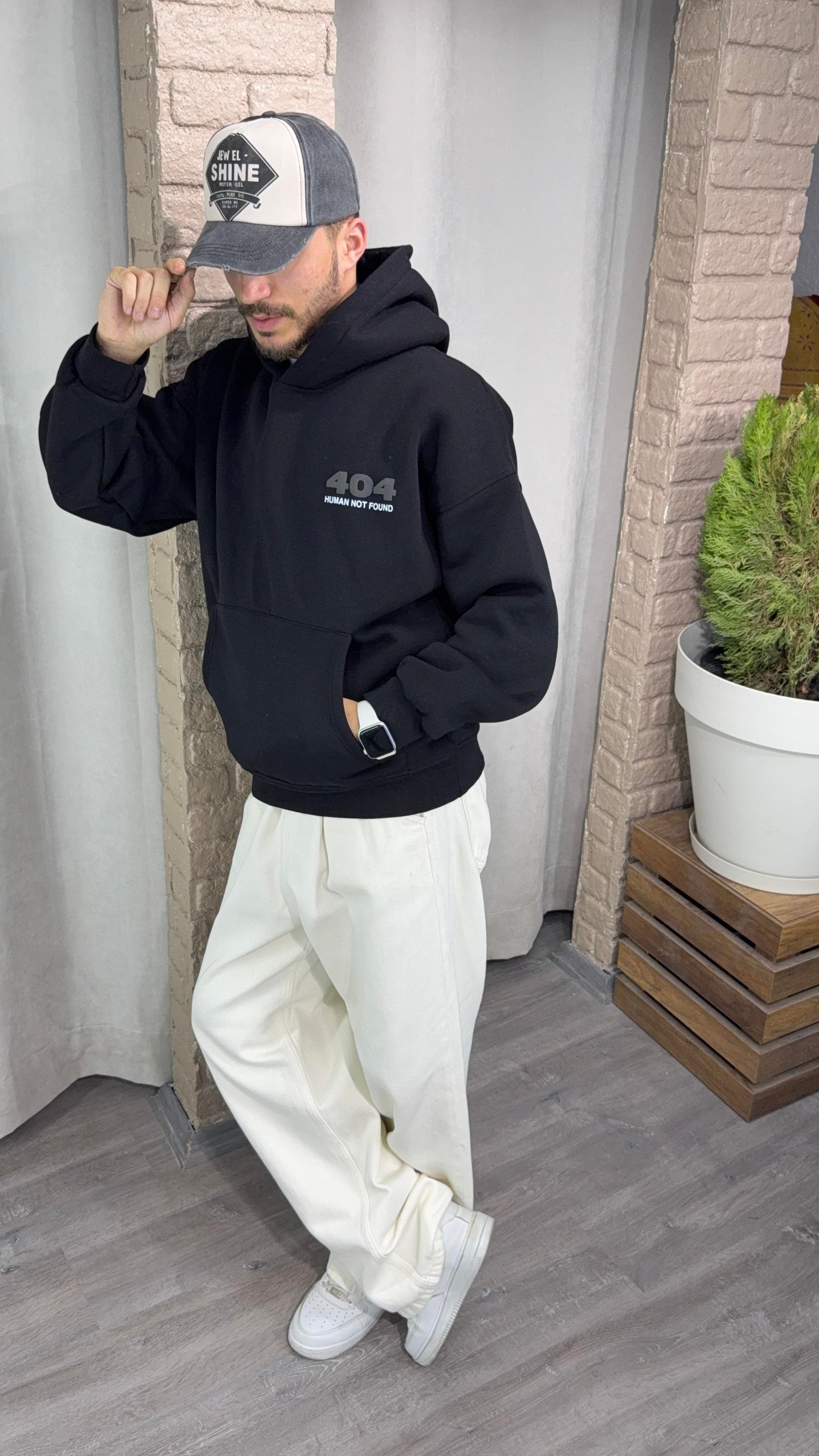 Baskılı Şardonlu Sweatshirt