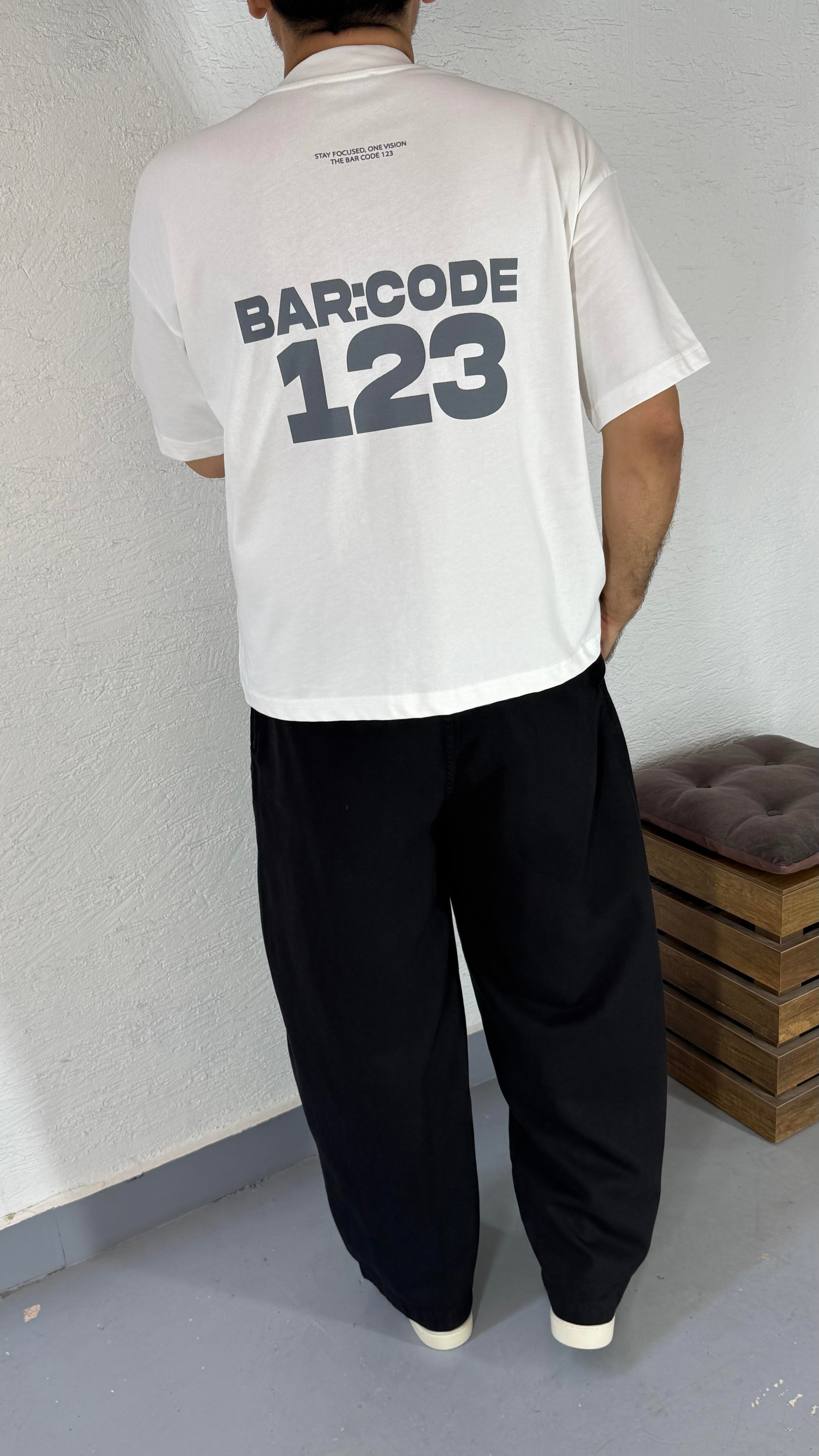 Crop Baskı Detay TShirt