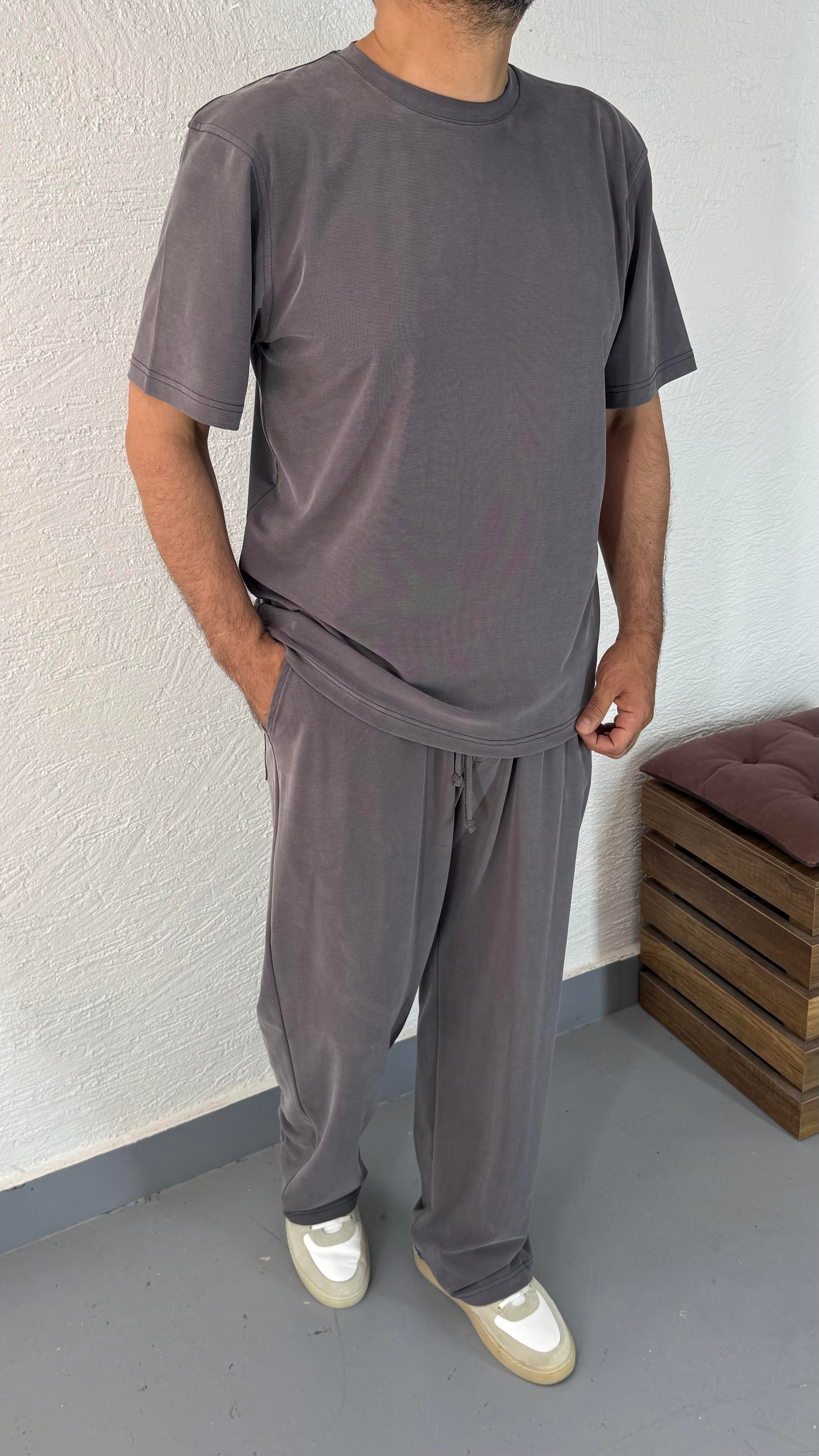 Cupra Oversize TShirt ve Baggy Bol Pantolon