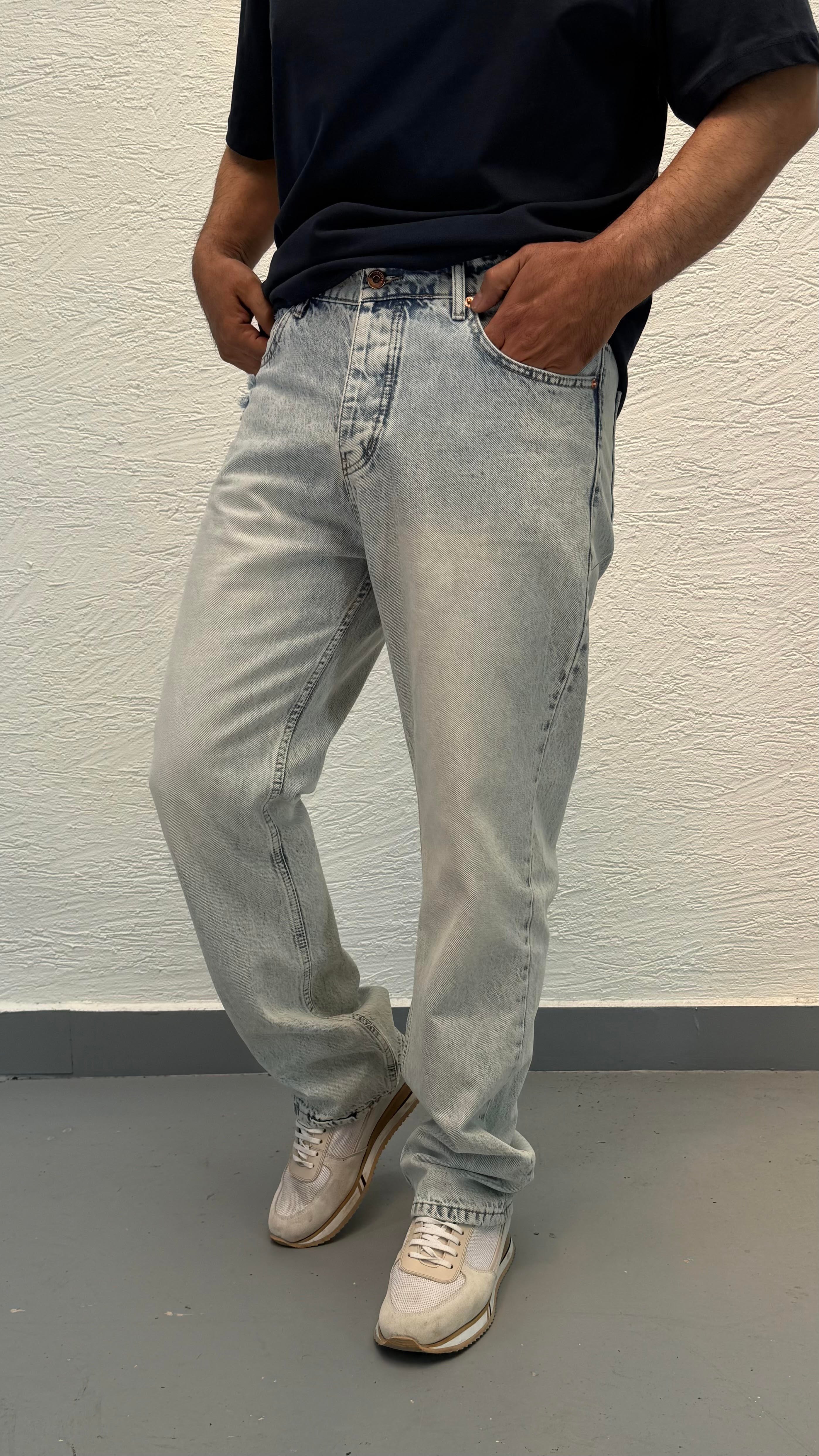 Denim Baggy Pantolon