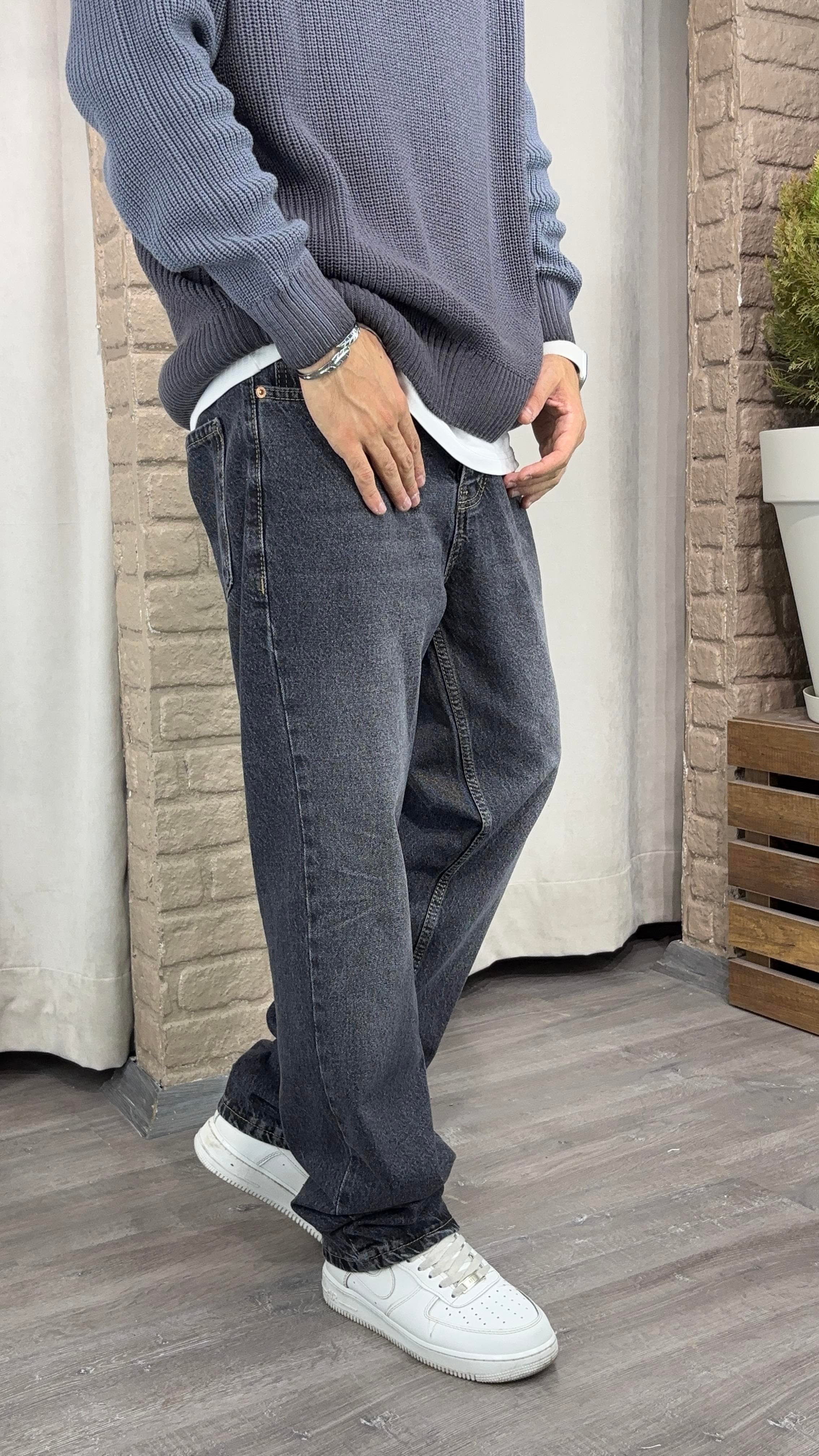 Denim Baggy Pantolon