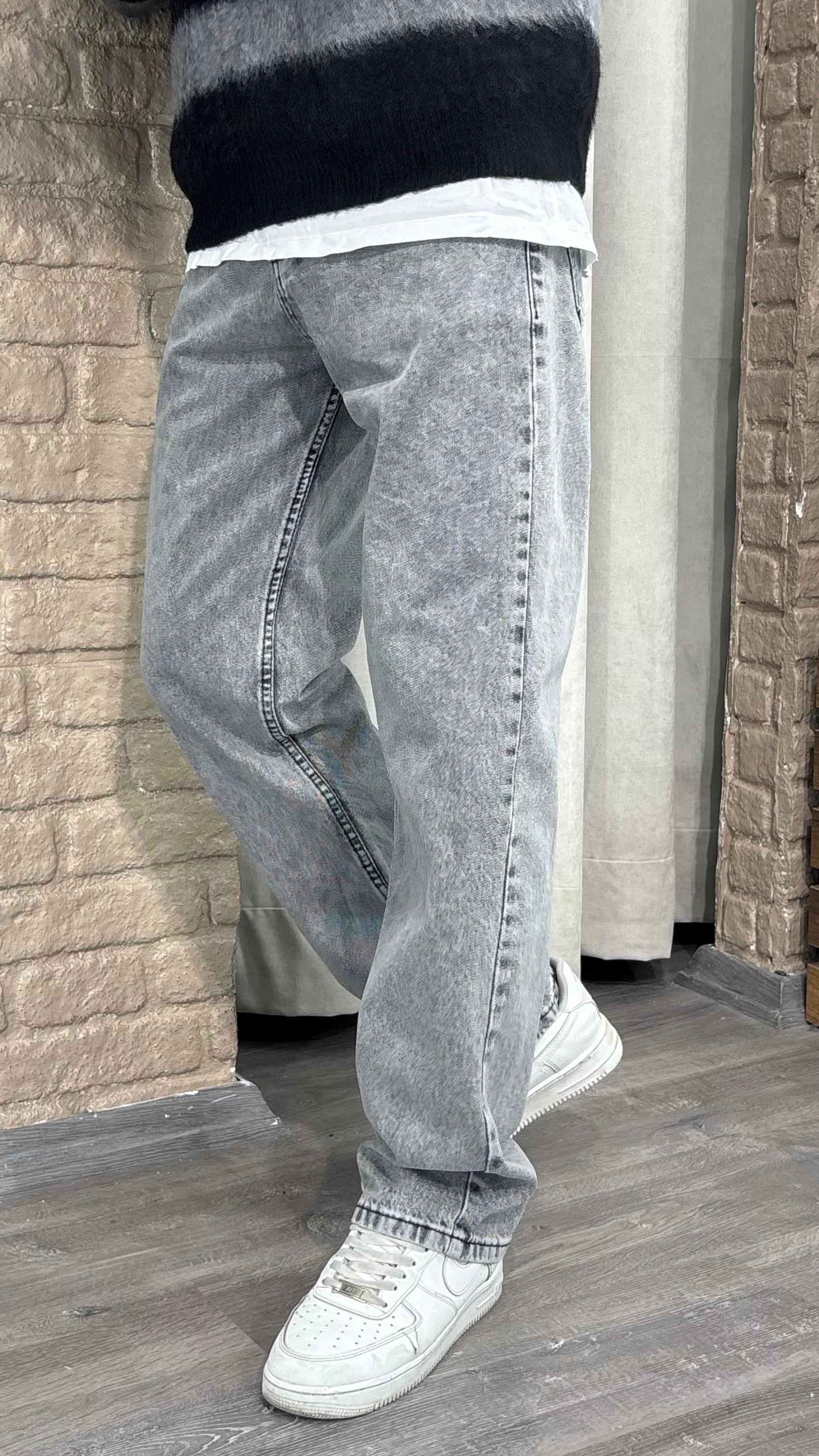 Denim Baggy Pantolon