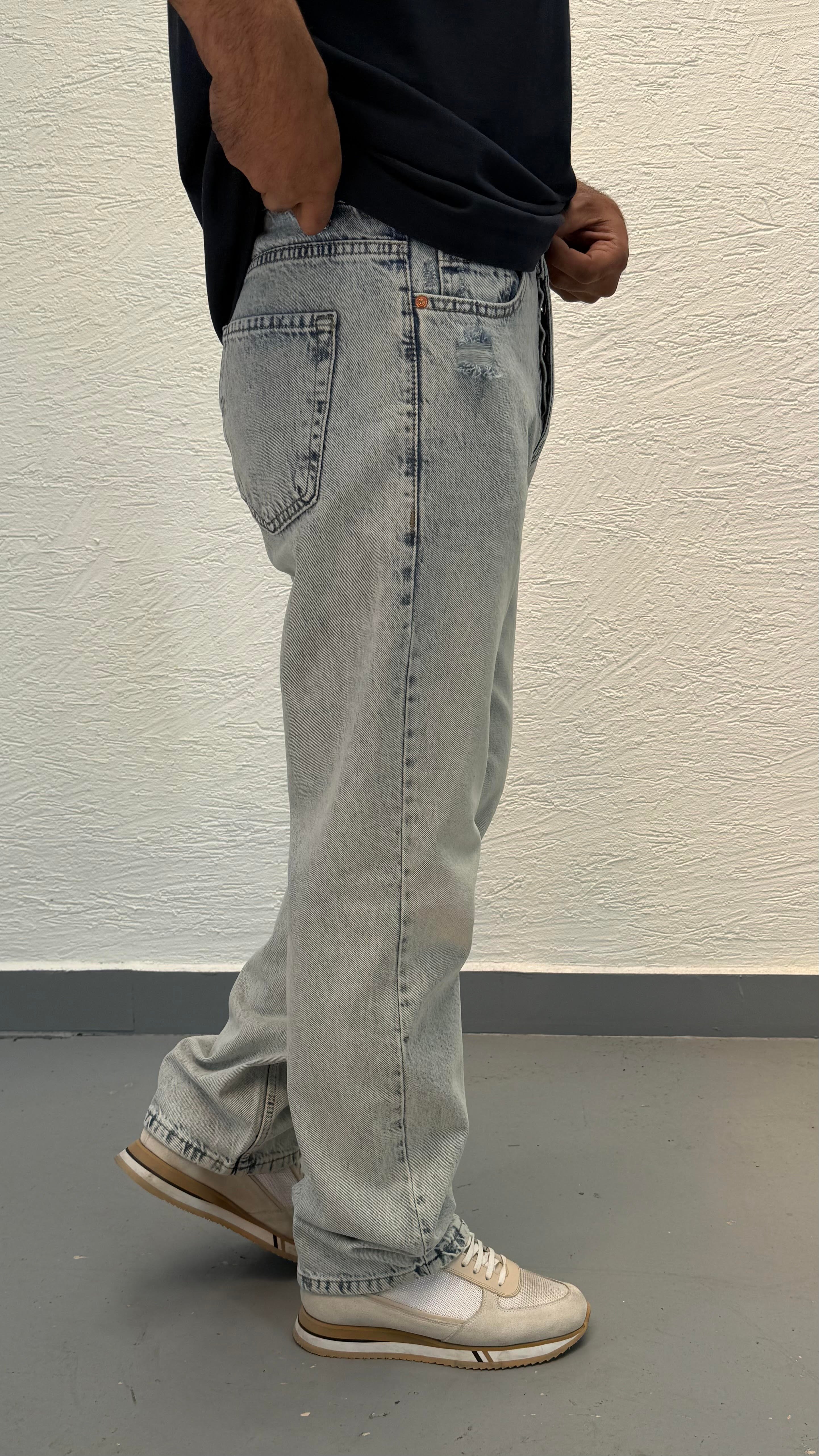 Denim Baggy Pantolon