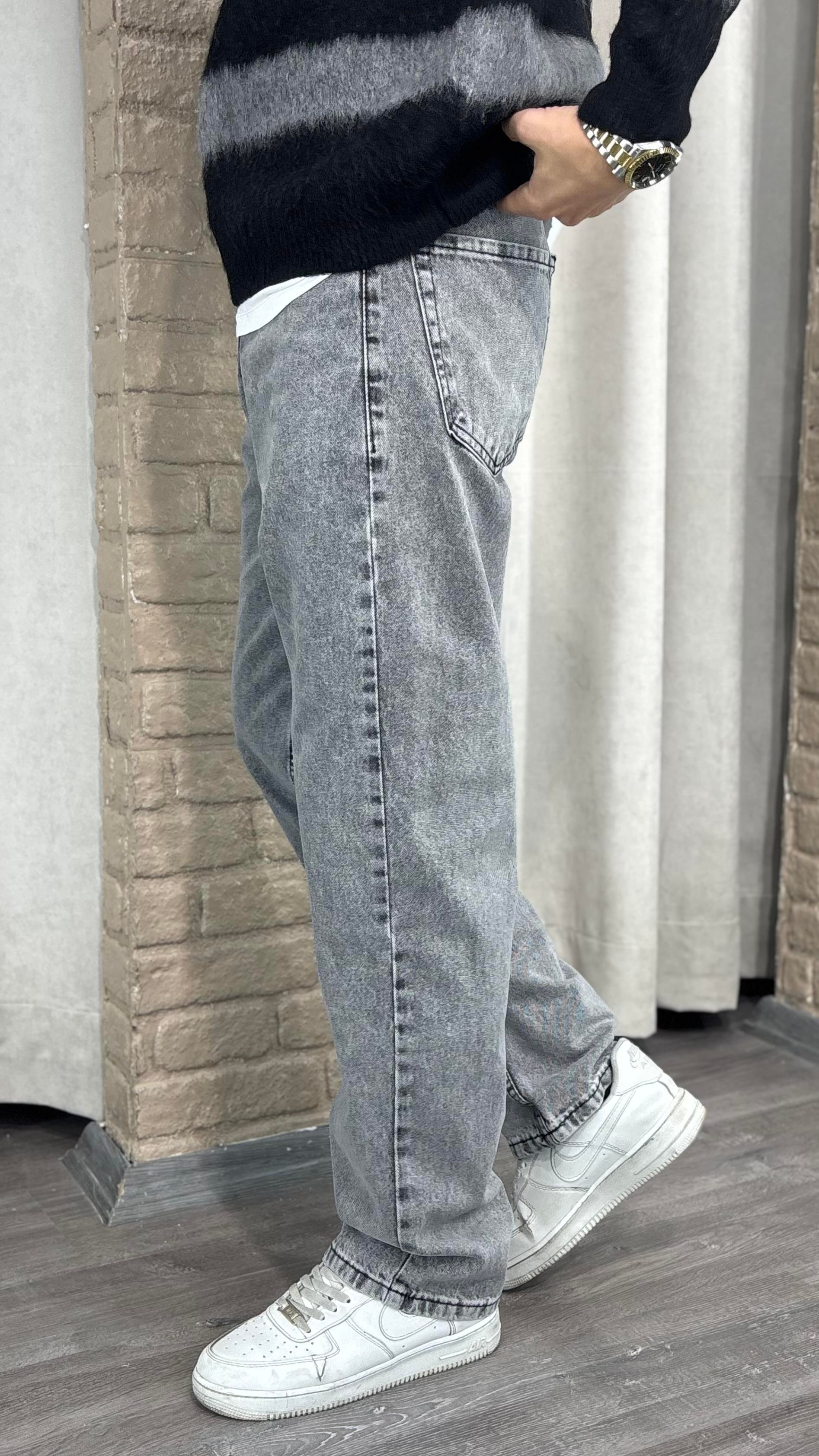 Denim Baggy Pantolon