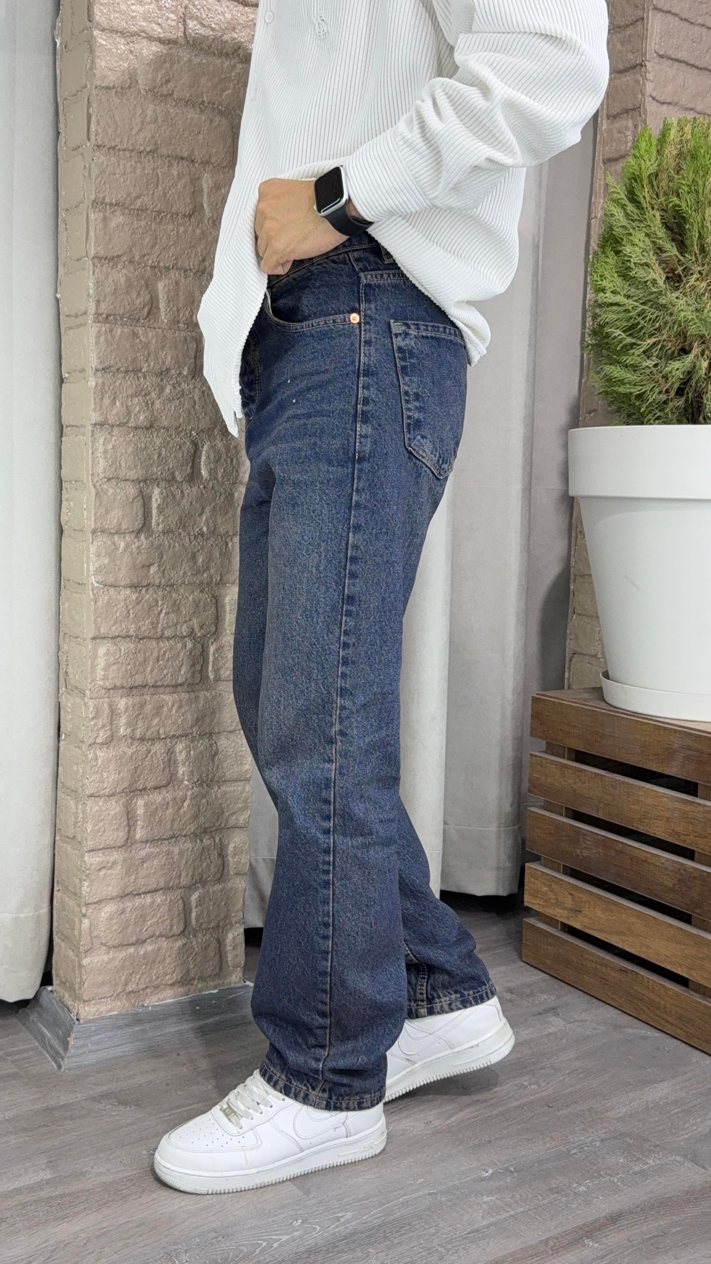 Denim Baggy Pantolon
