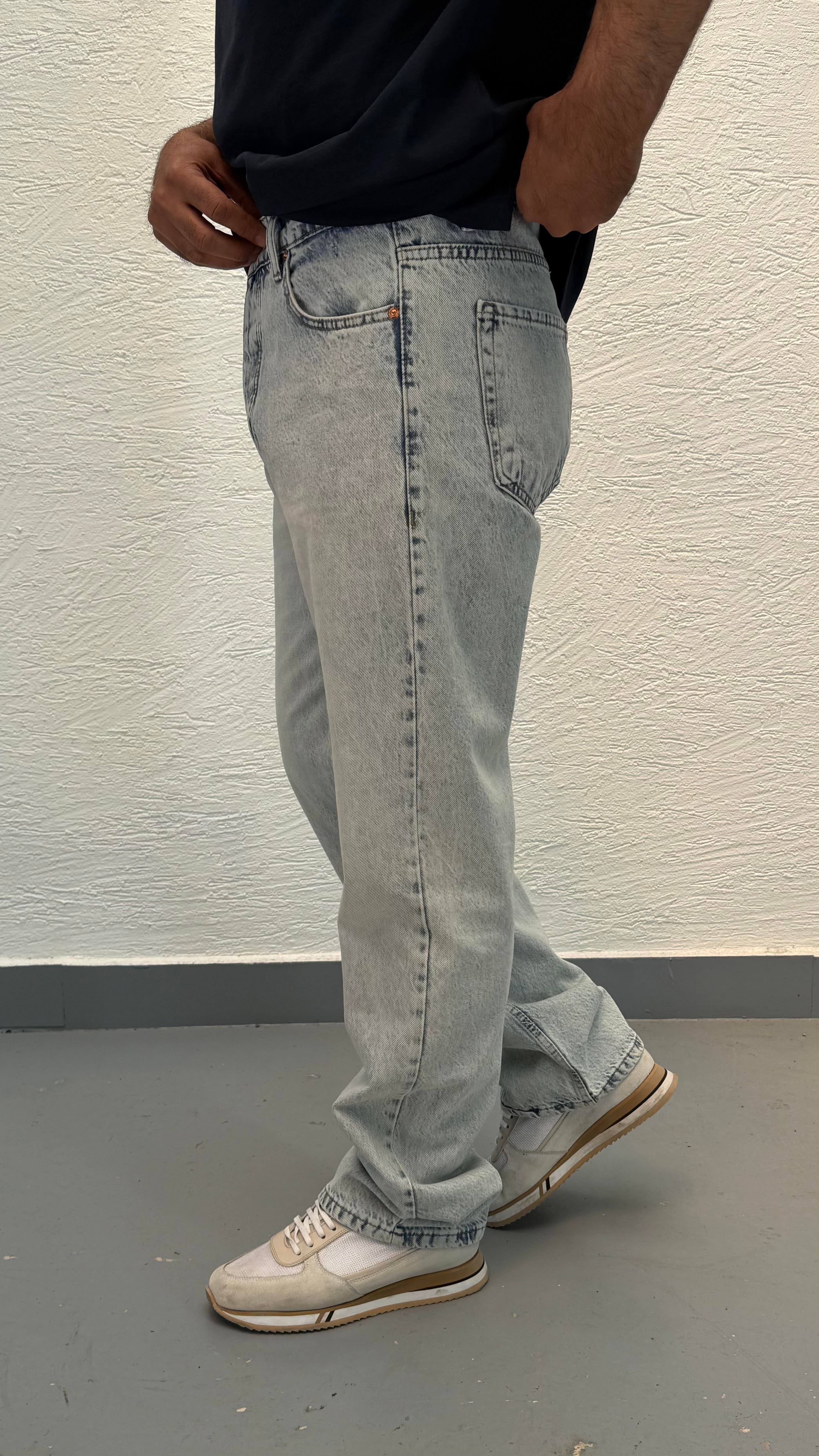 Denim Baggy Pantolon