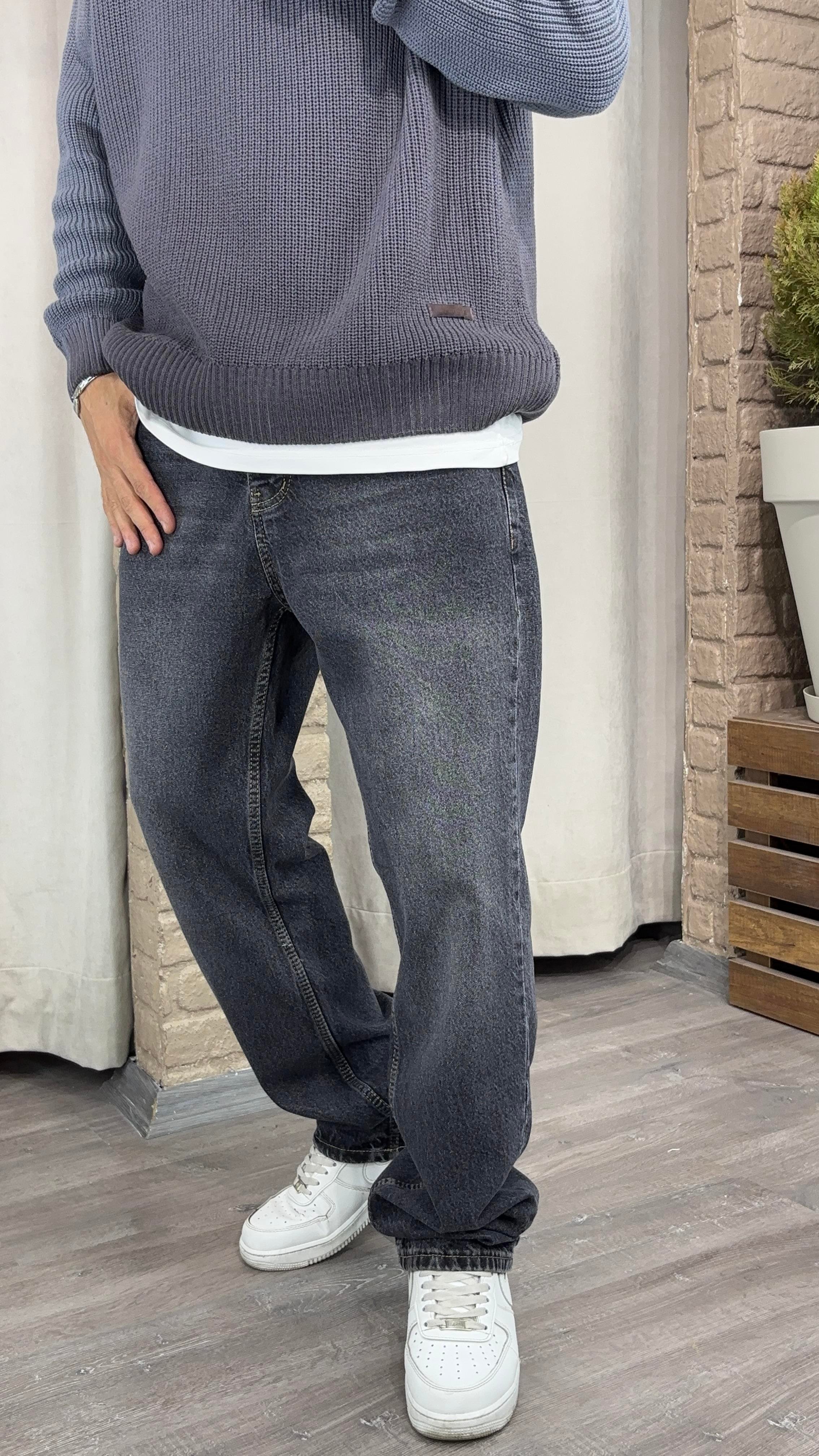 Denim Baggy Pantolon
