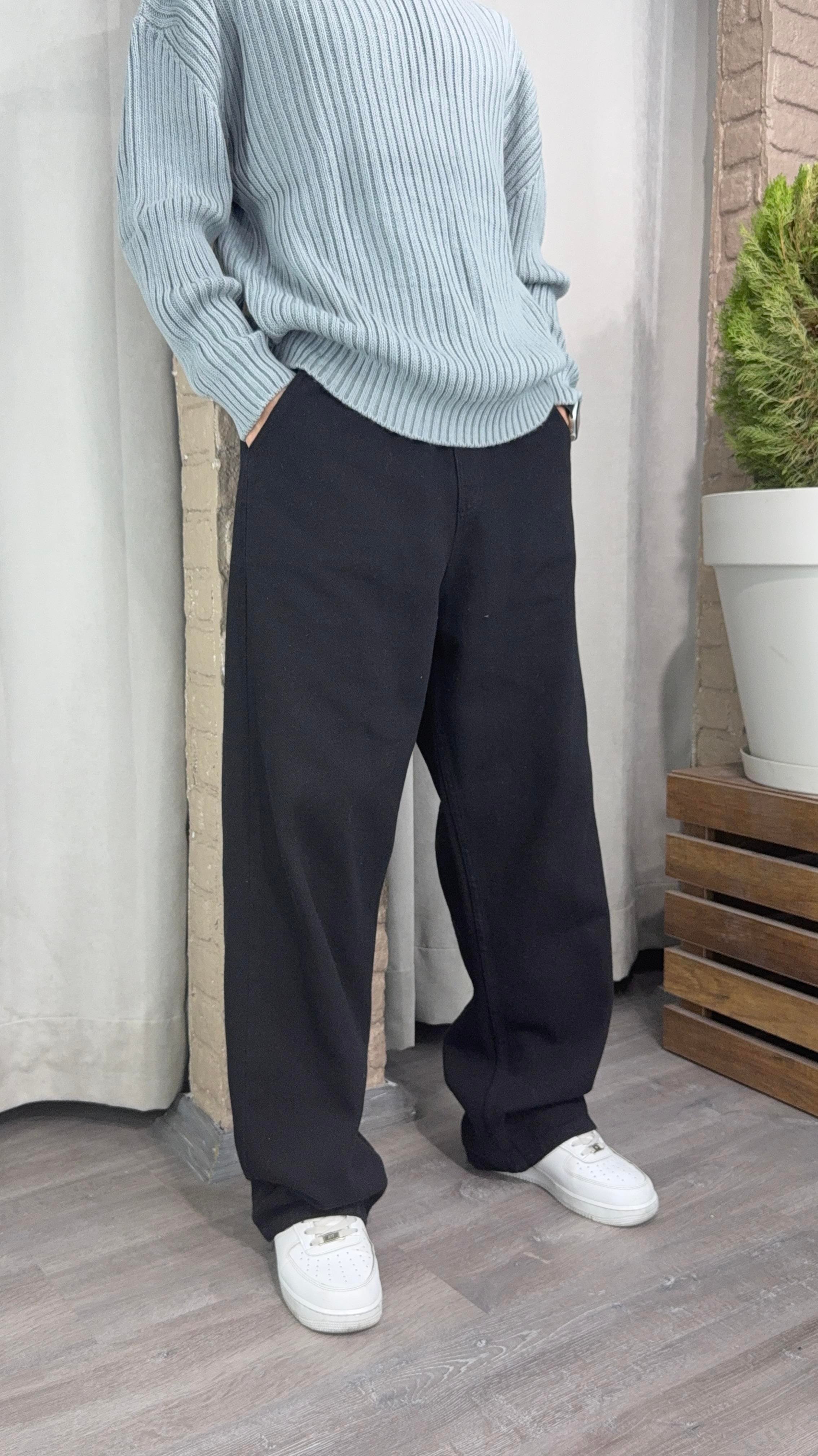 Gabardin Ultra Baggy Pantolon