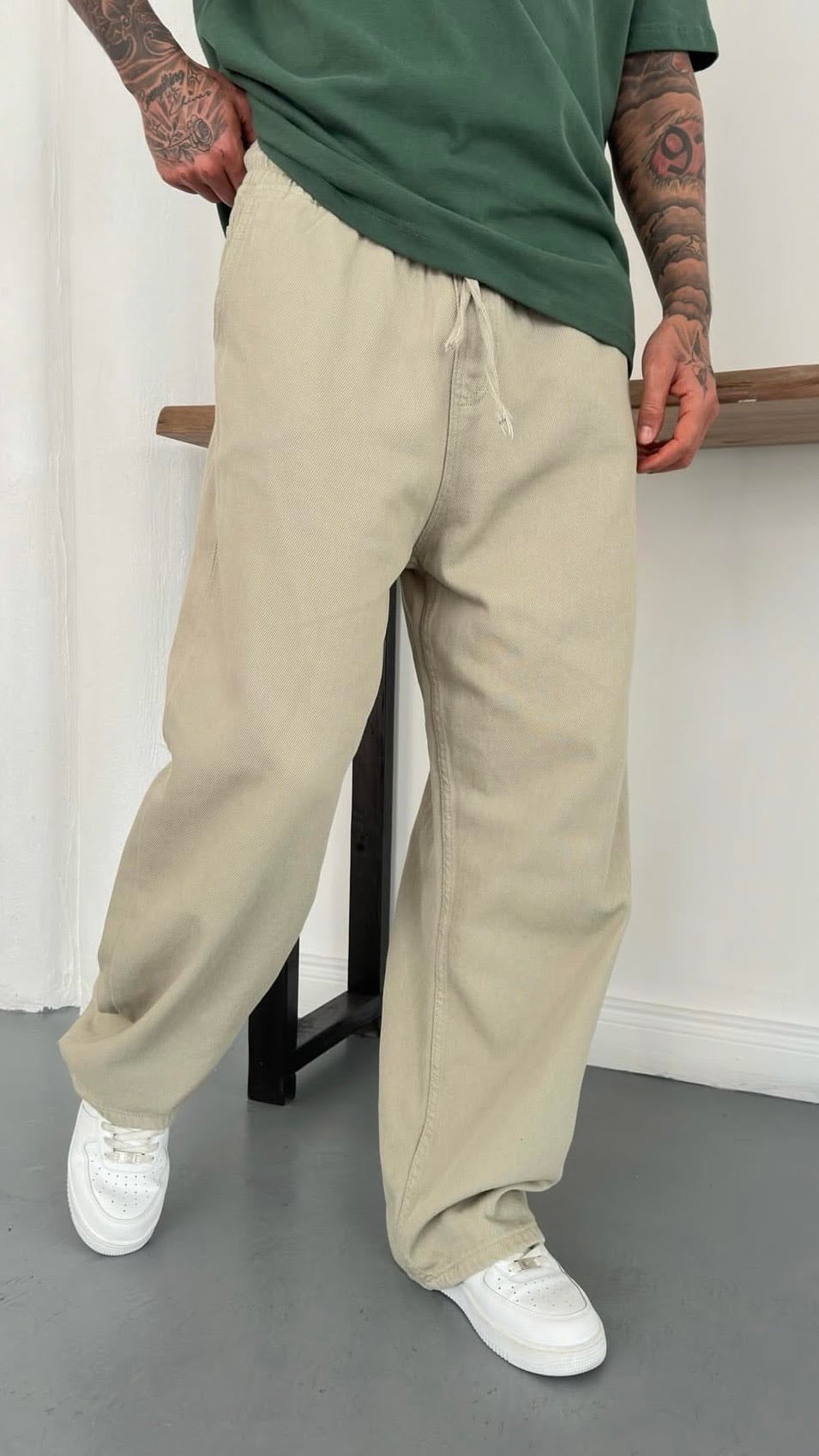 Gabardin Ultra Baggy  Pantolon