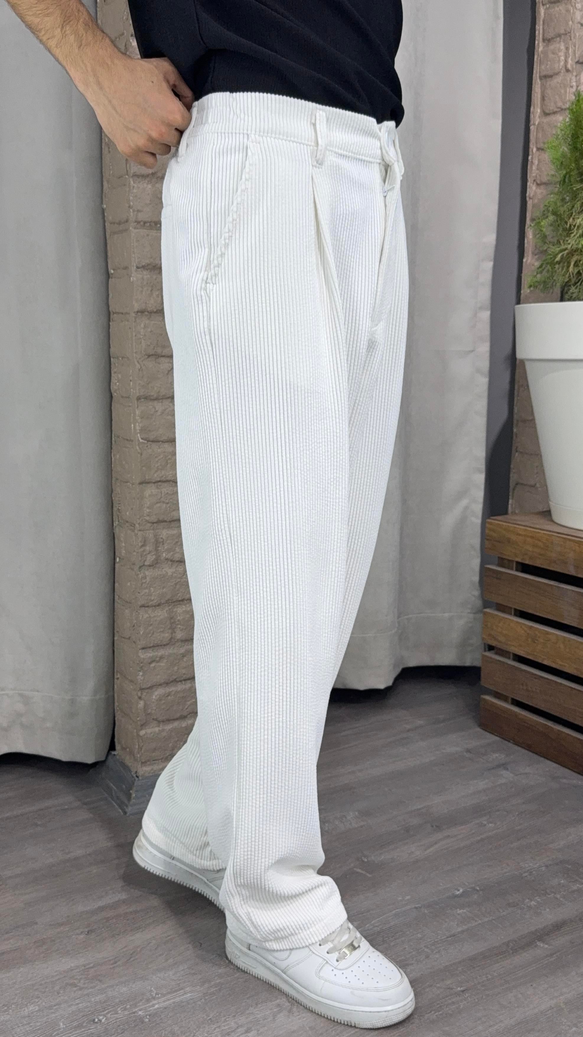 Kadife Baggy Pantolon
