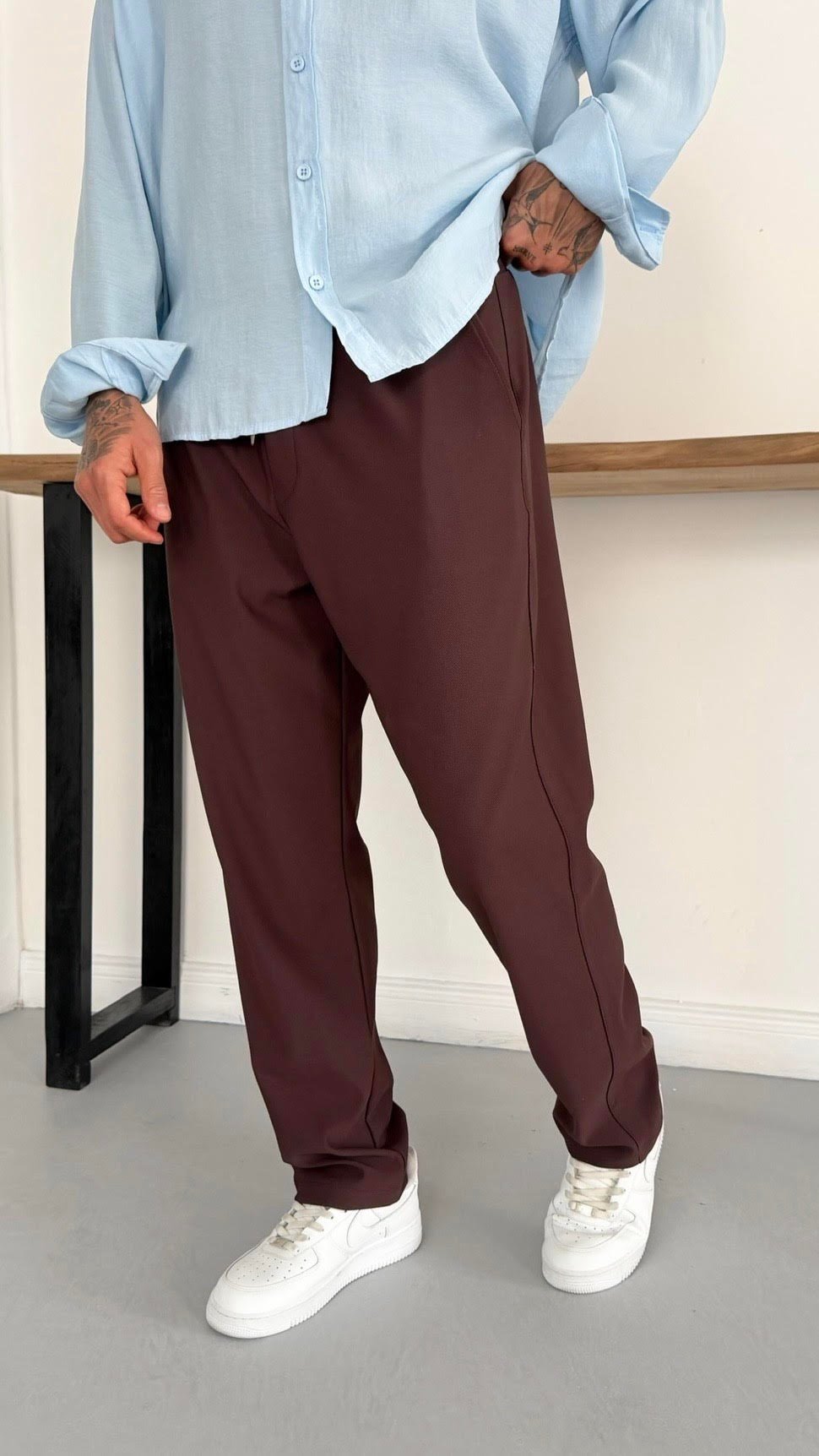 Kahve Jogger Pantolon