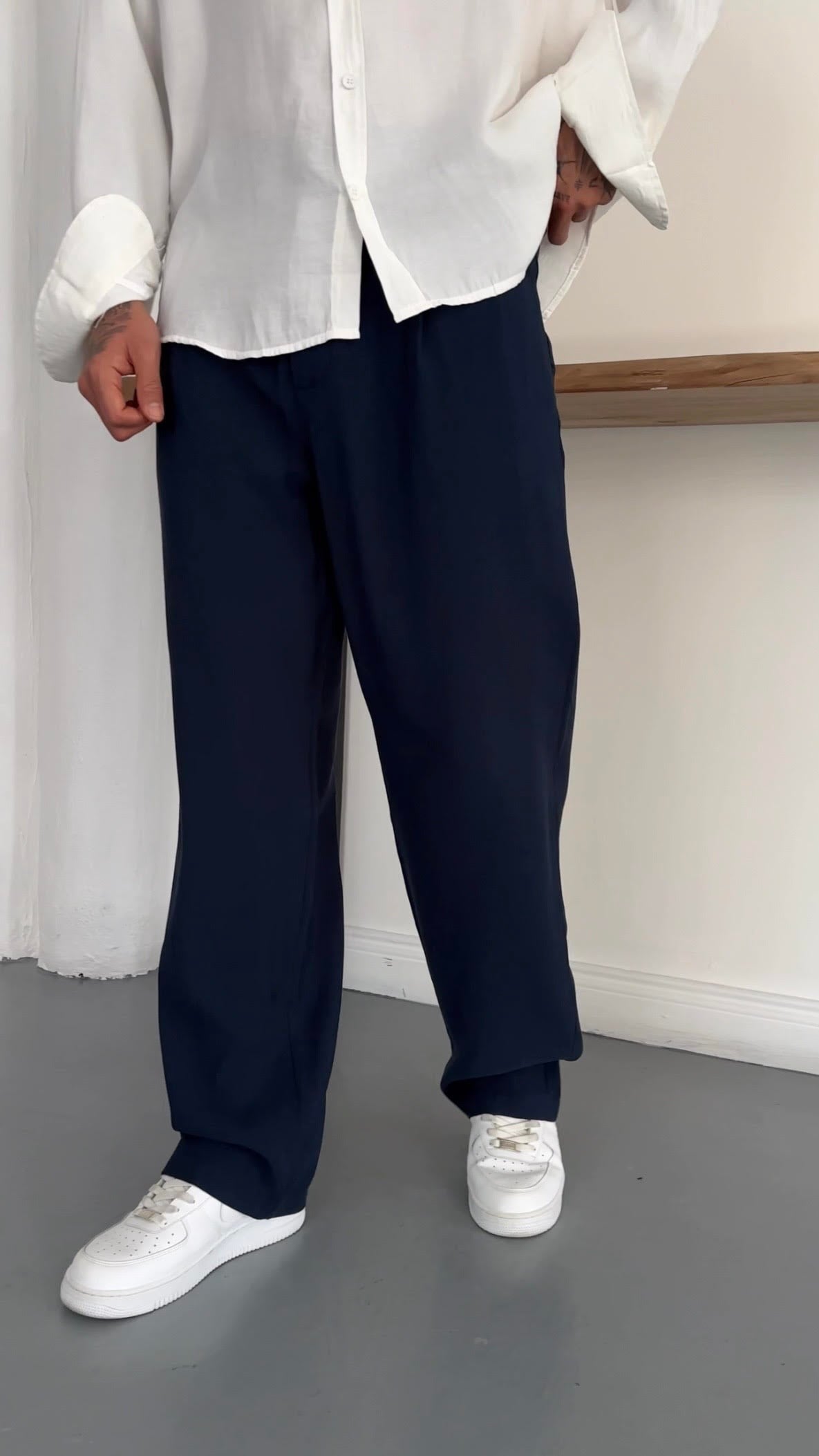 Kemerli Baggy Pantolon