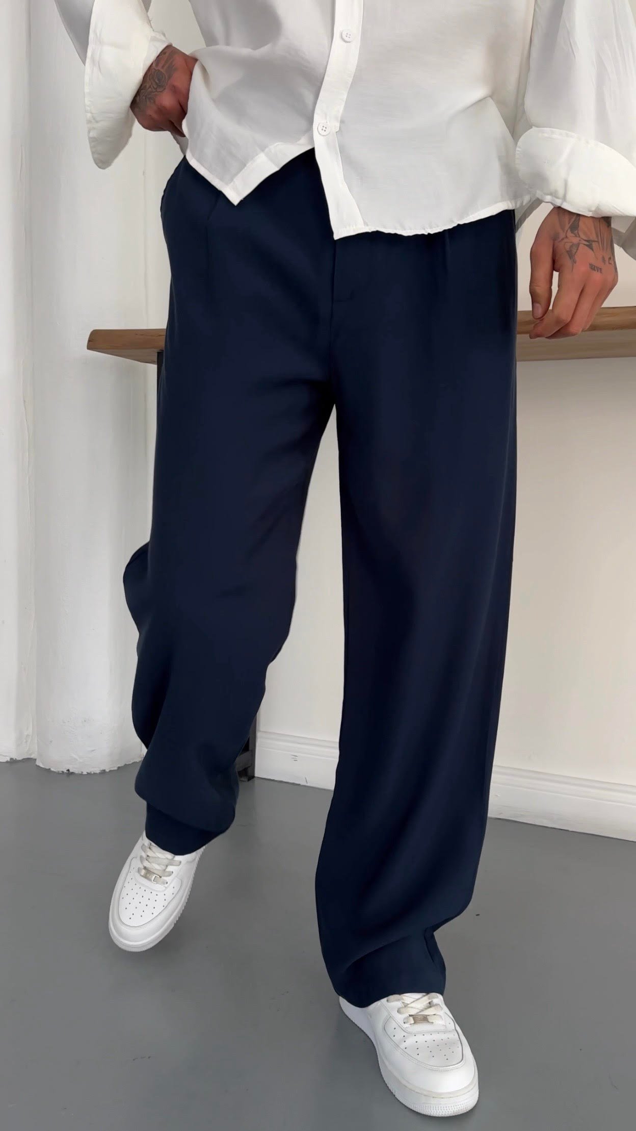 Kemerli Baggy Pantolon