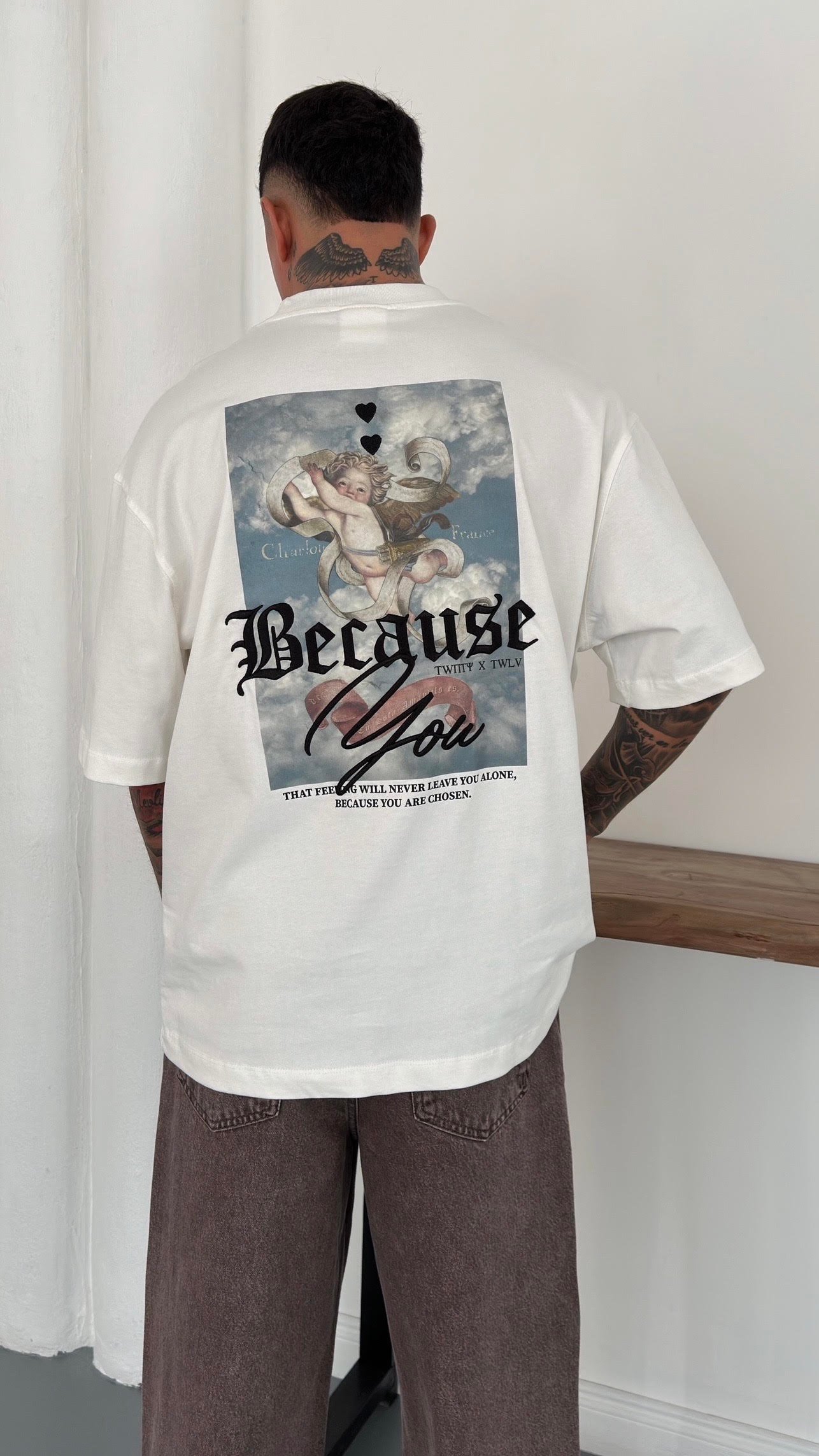 Oversize Baskılı TShirt