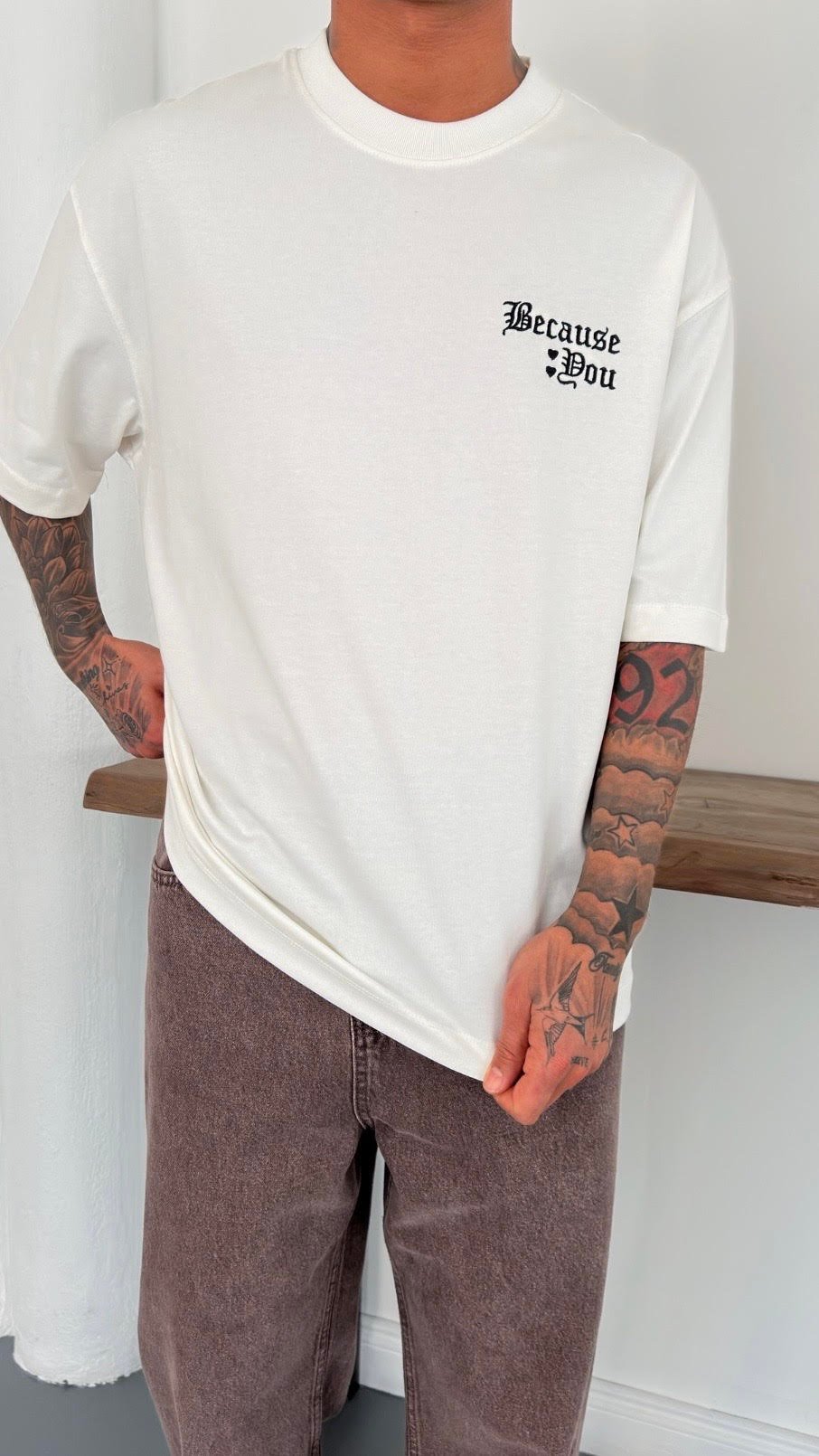 Oversize Baskılı TShirt