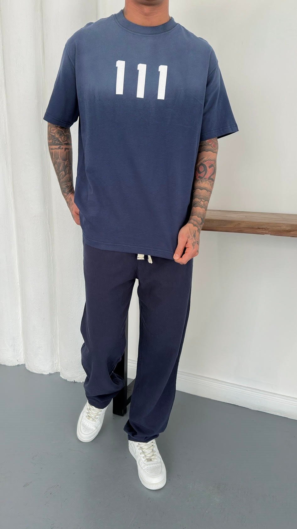 Oversize Yıkamalı 111 TShirt