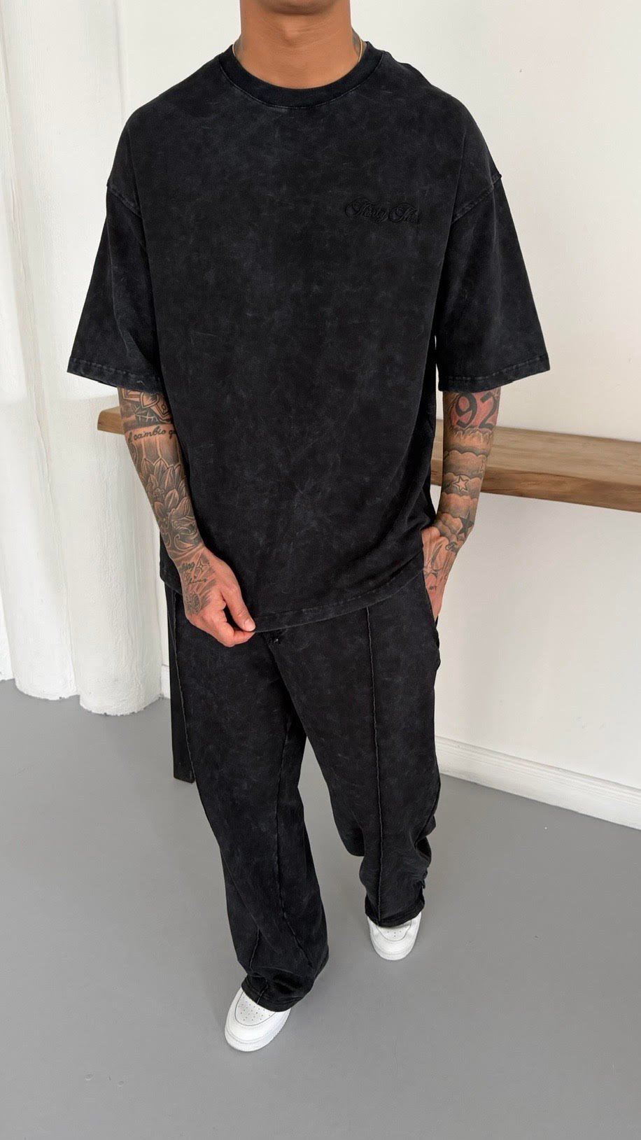 Oversize Yıkamalı 33 TShirt