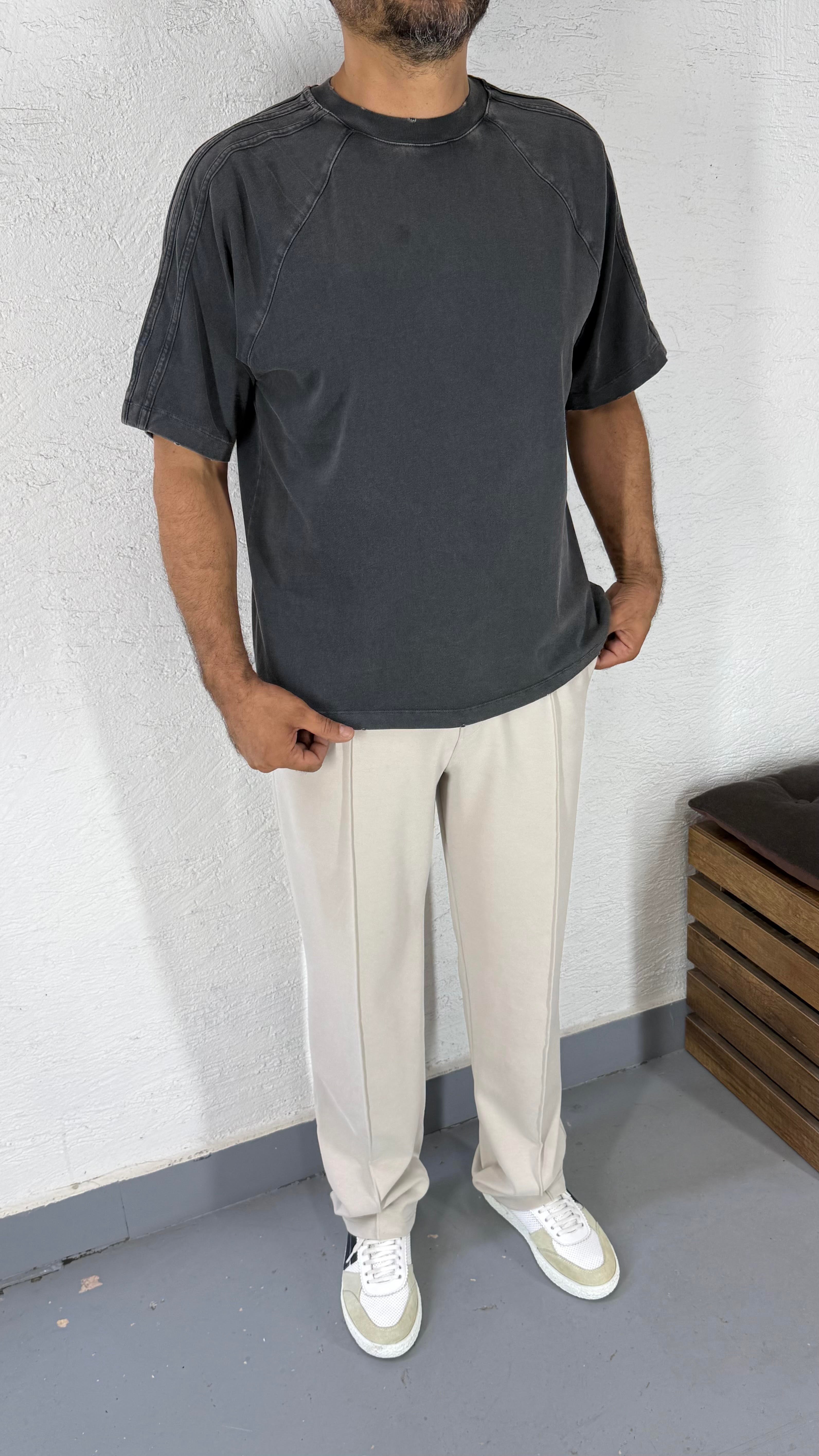 Oversize Yıkamalı Tshirt
