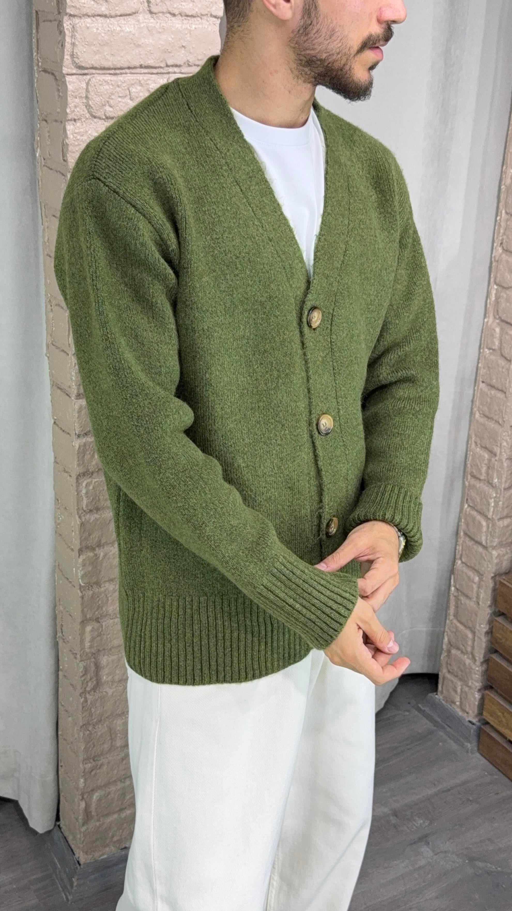 Oversize Yün Hırka