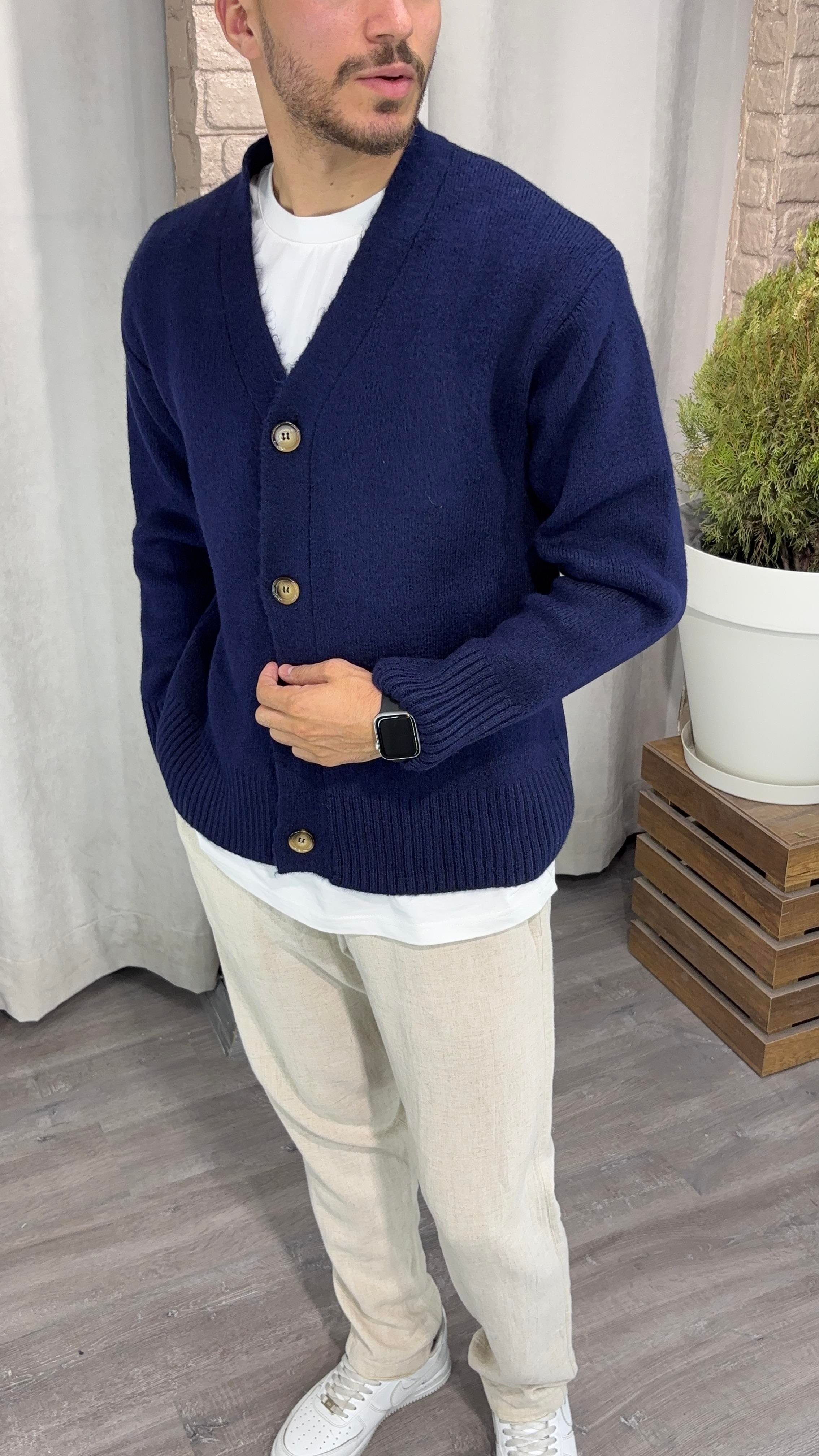 Oversize Yün Hırka