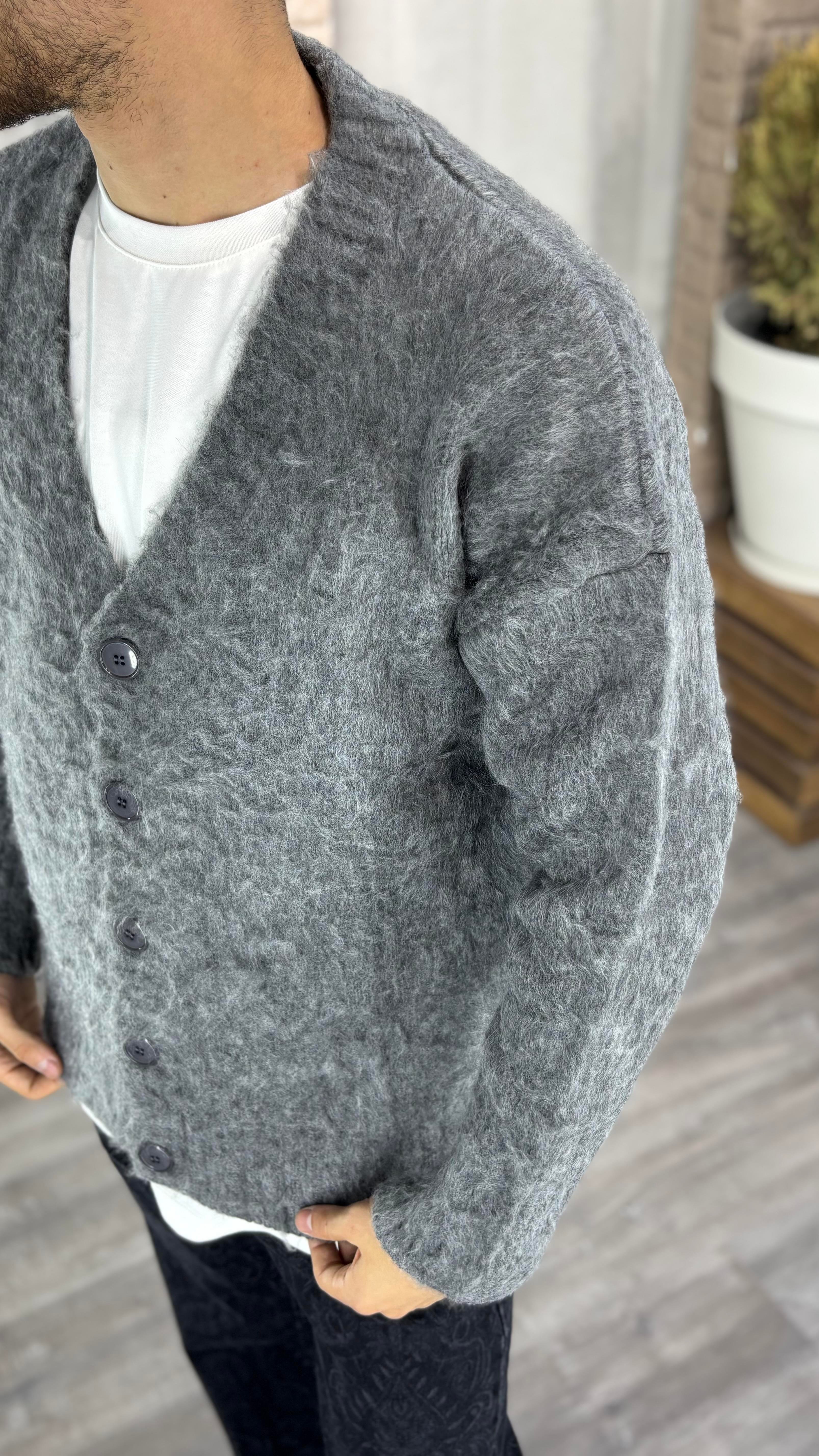 Oversize Yün Hırka