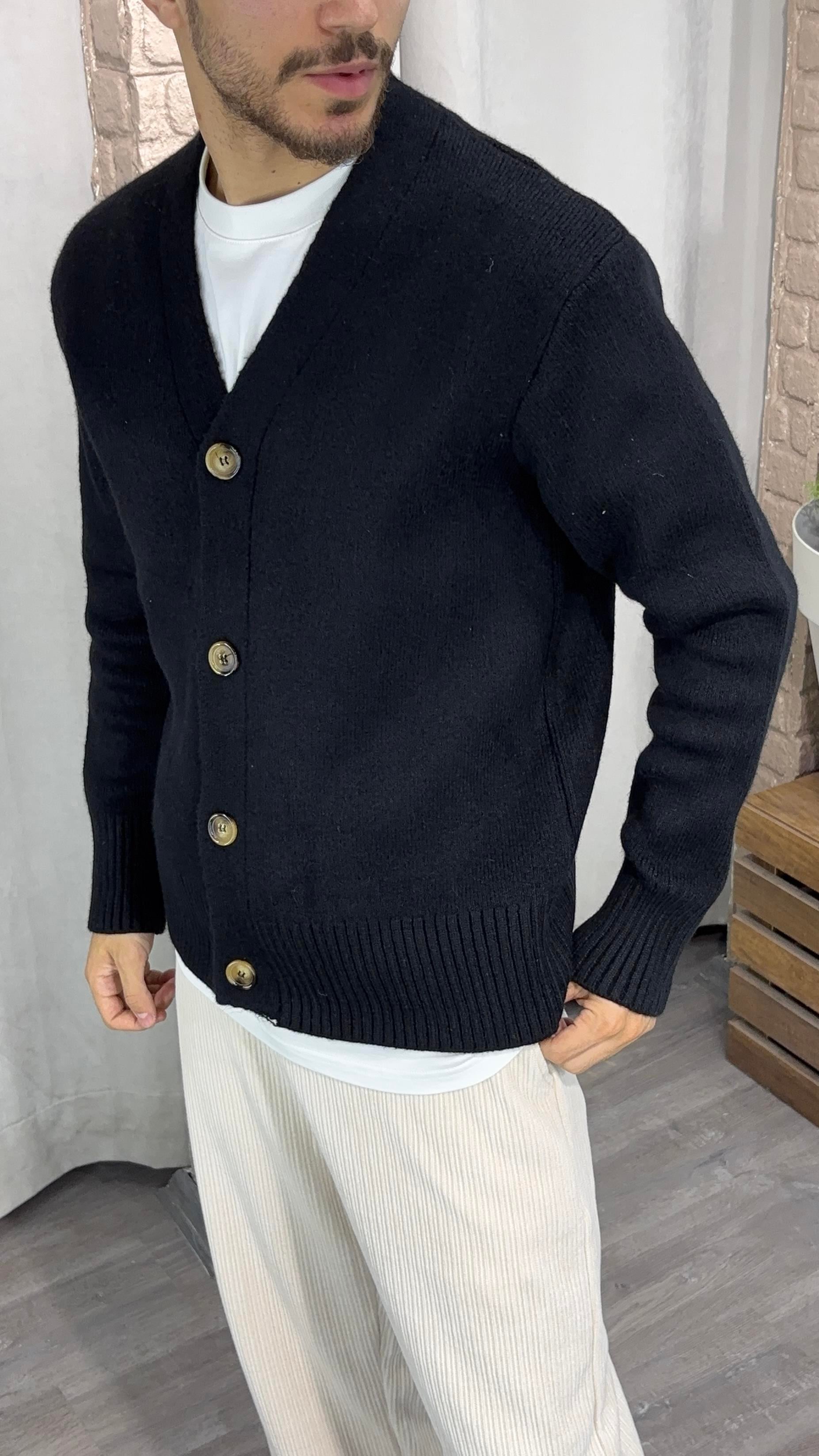 Oversize Yün Hırka