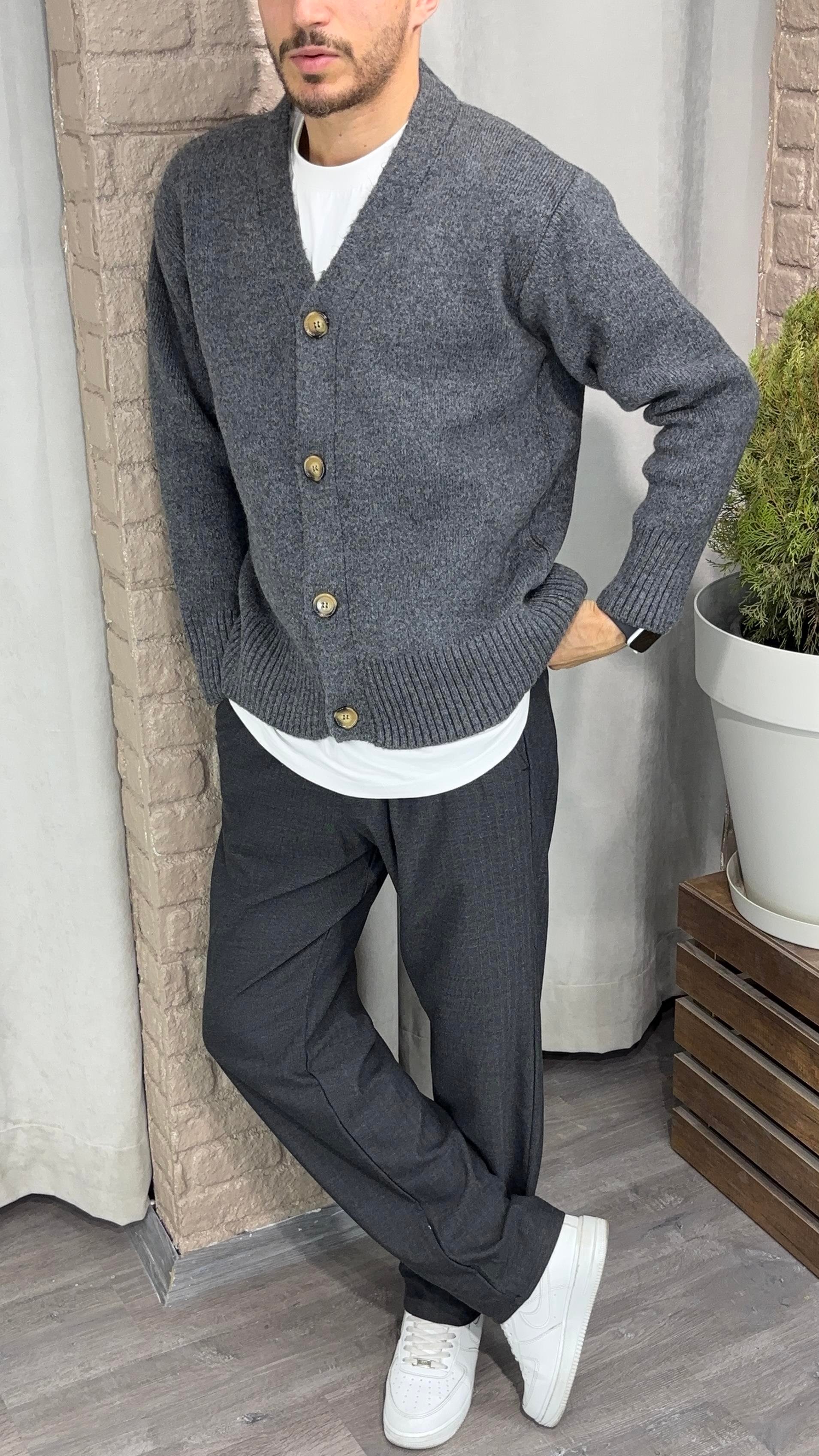 Oversize Yün Hırka