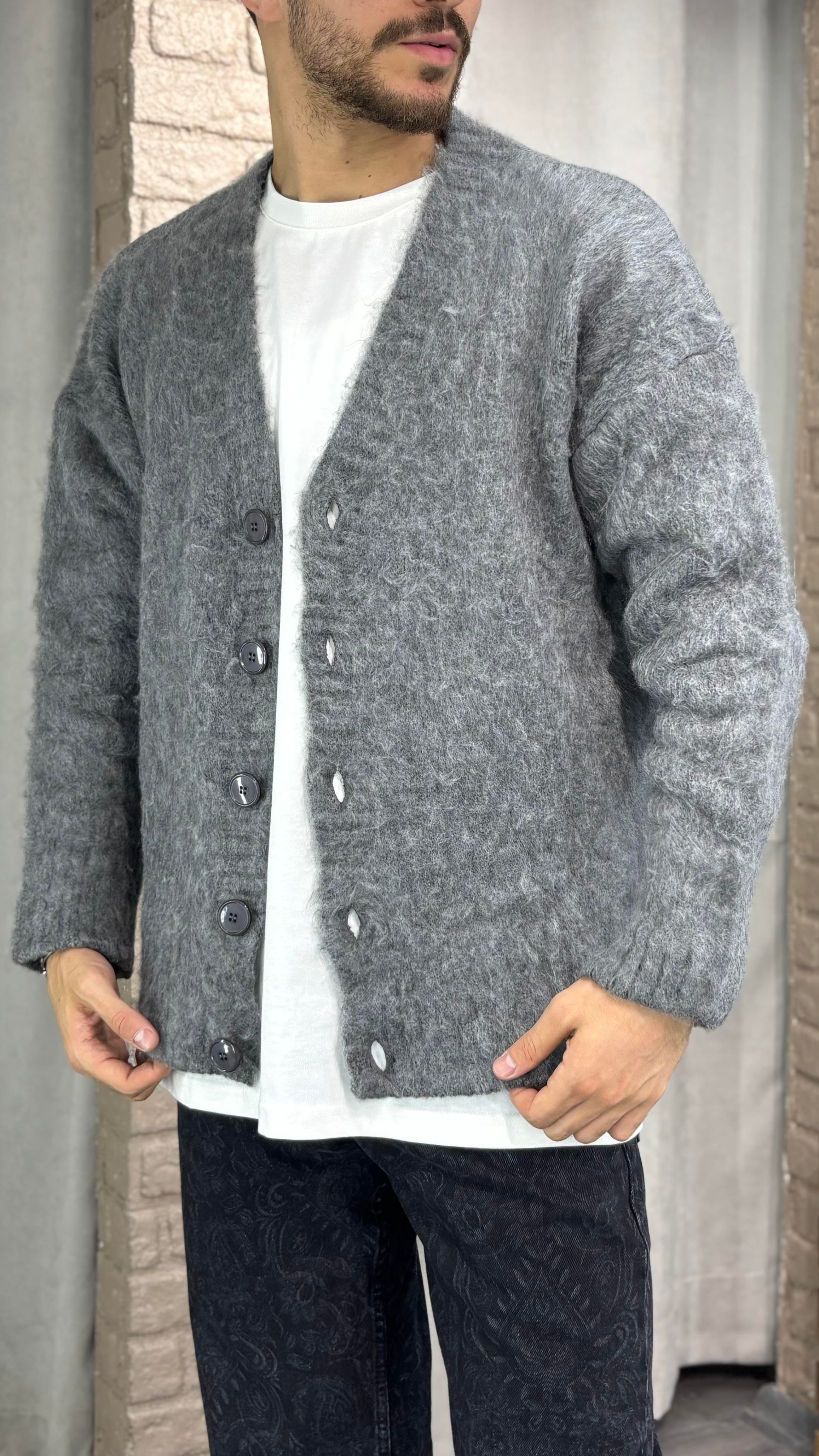 Oversize Yün Hırka