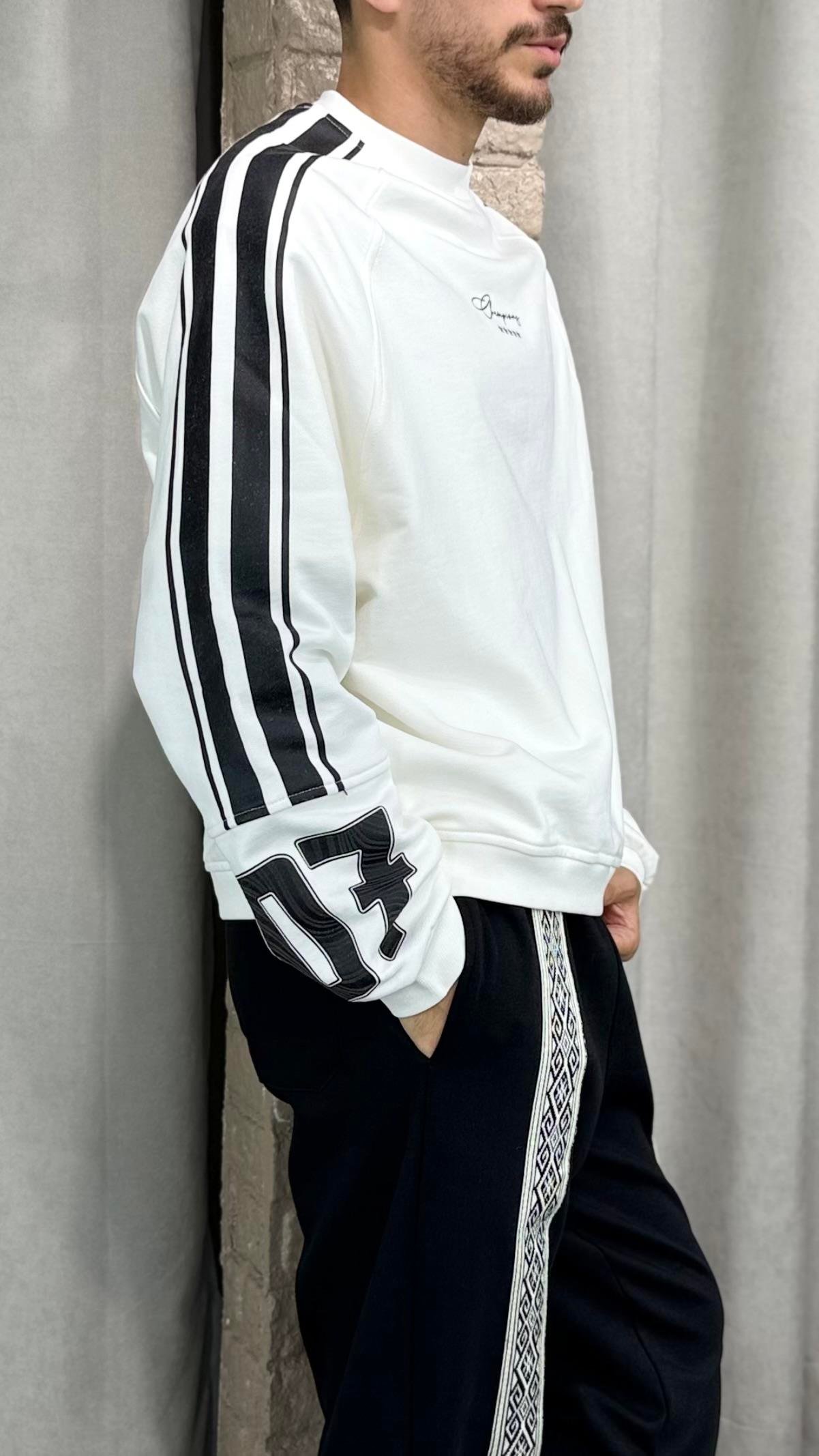 Oversizze Baskılı Sweatshirt
