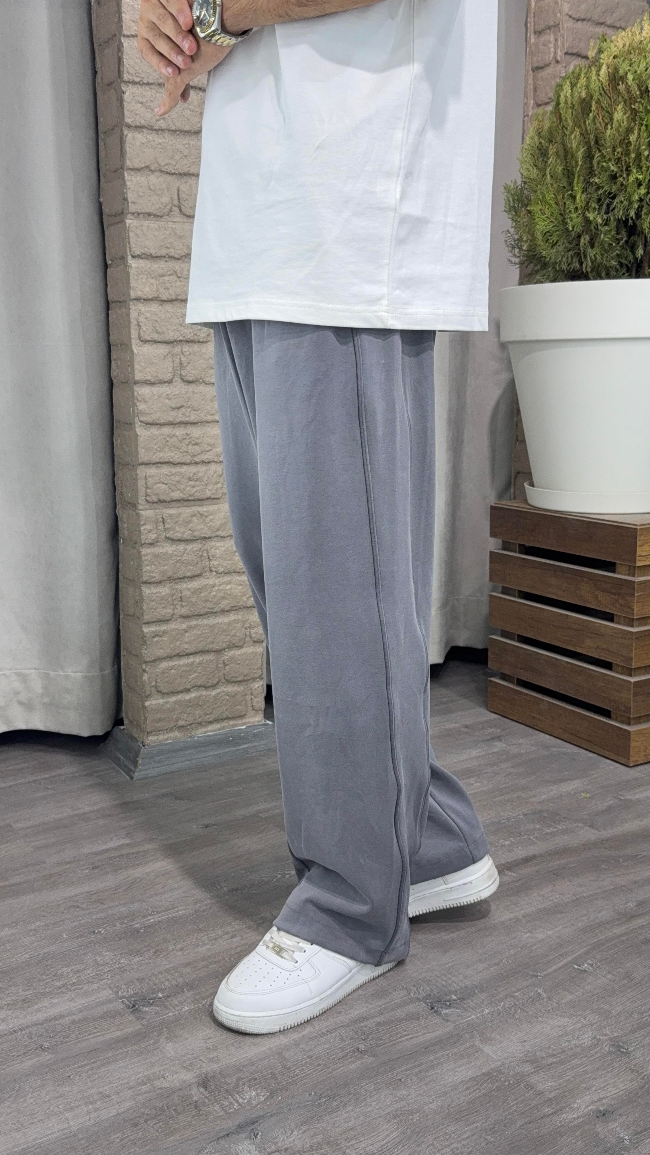 Oysho Yan Şeritli Baggy Eşofman