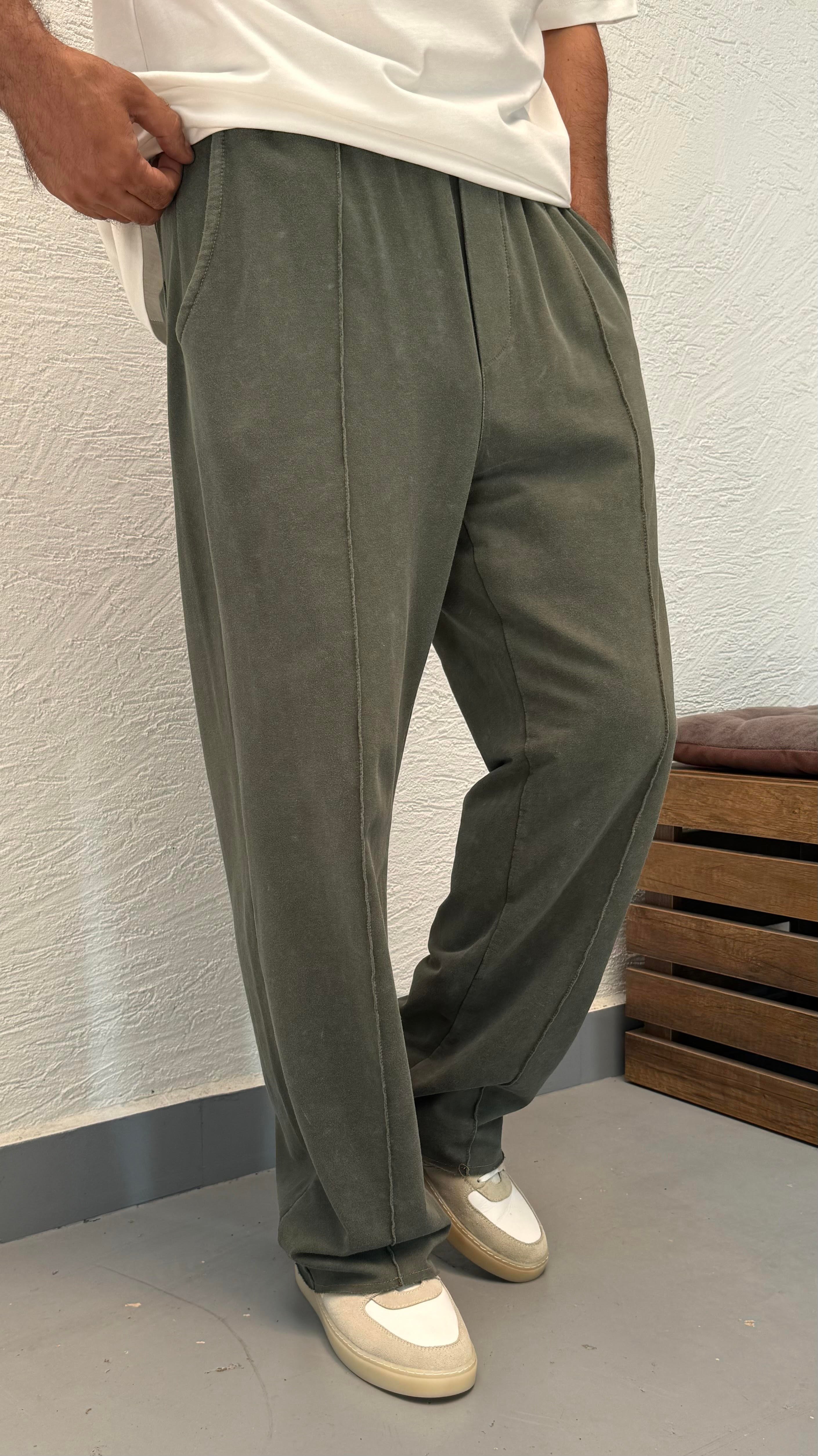 Paça Fermuar  Detay Baggy Bol Eşofman