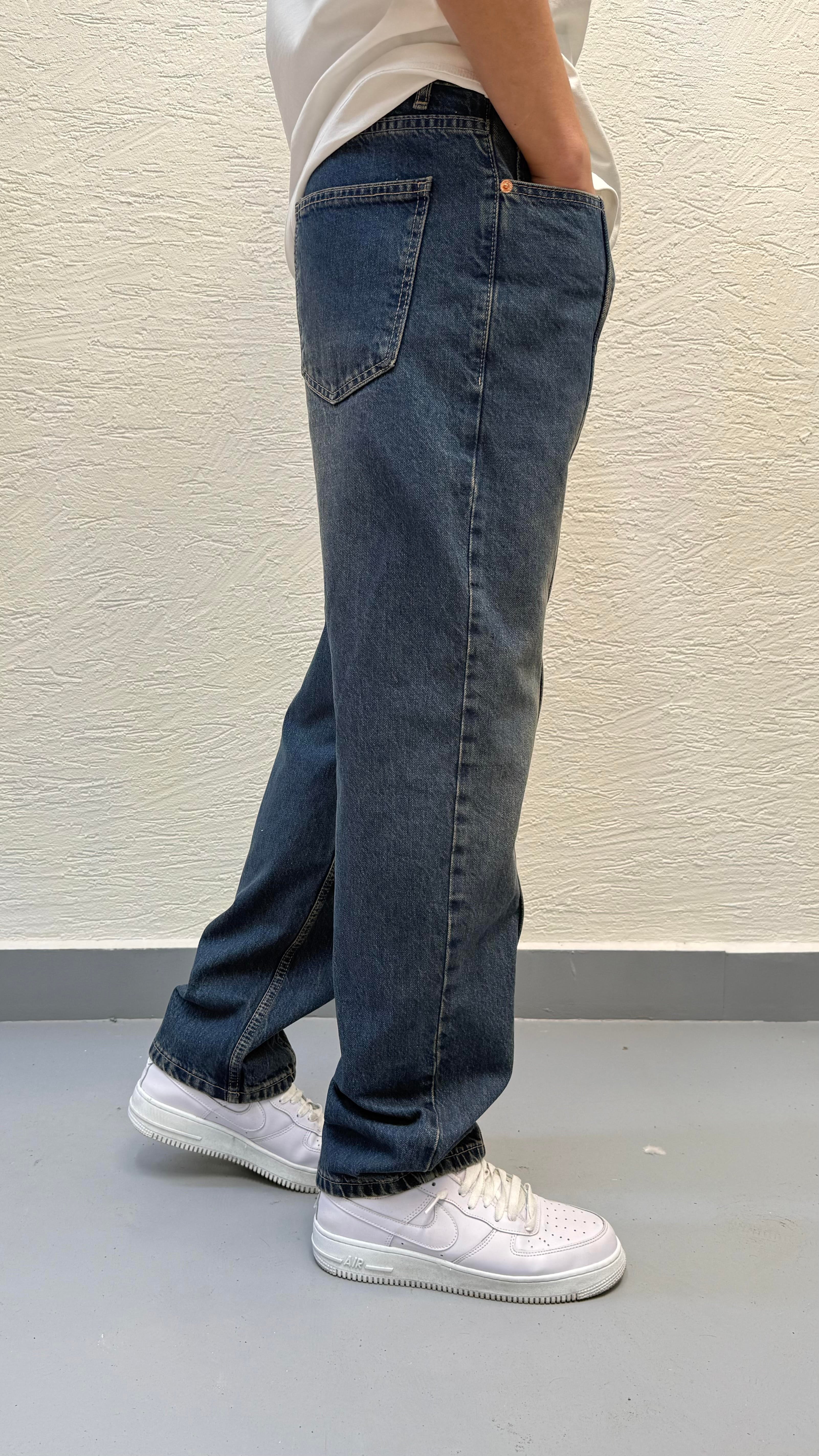Regular Denim Detay Dikişli