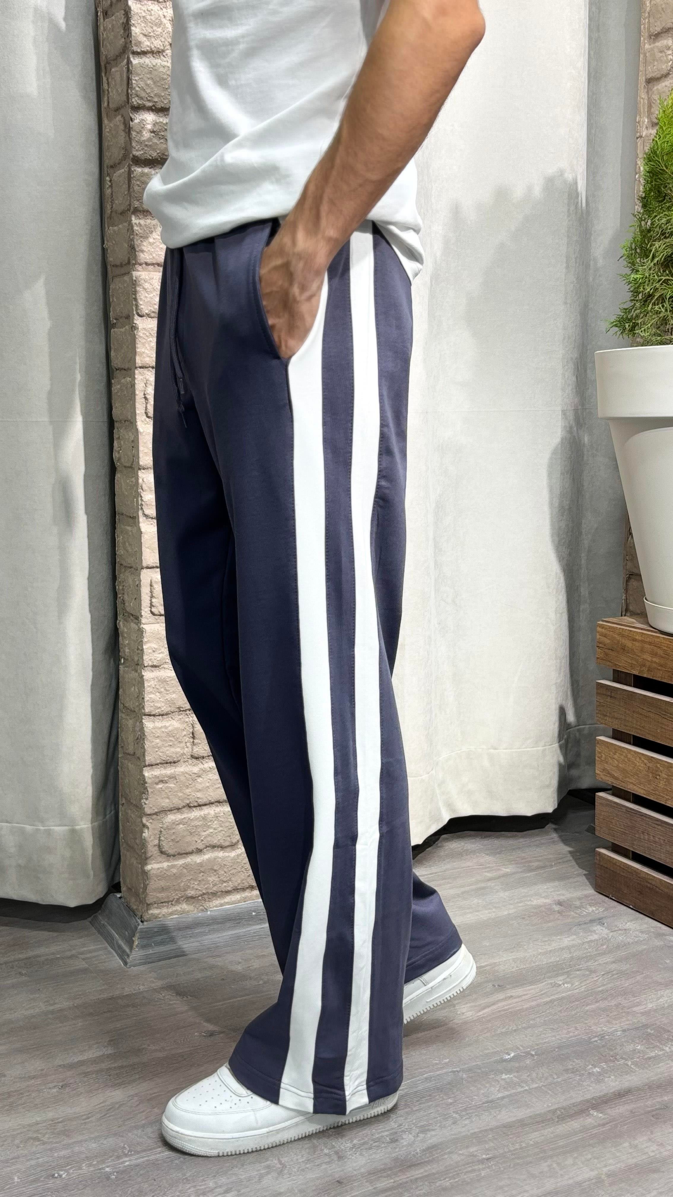 Şeritli Baggy Eşofman