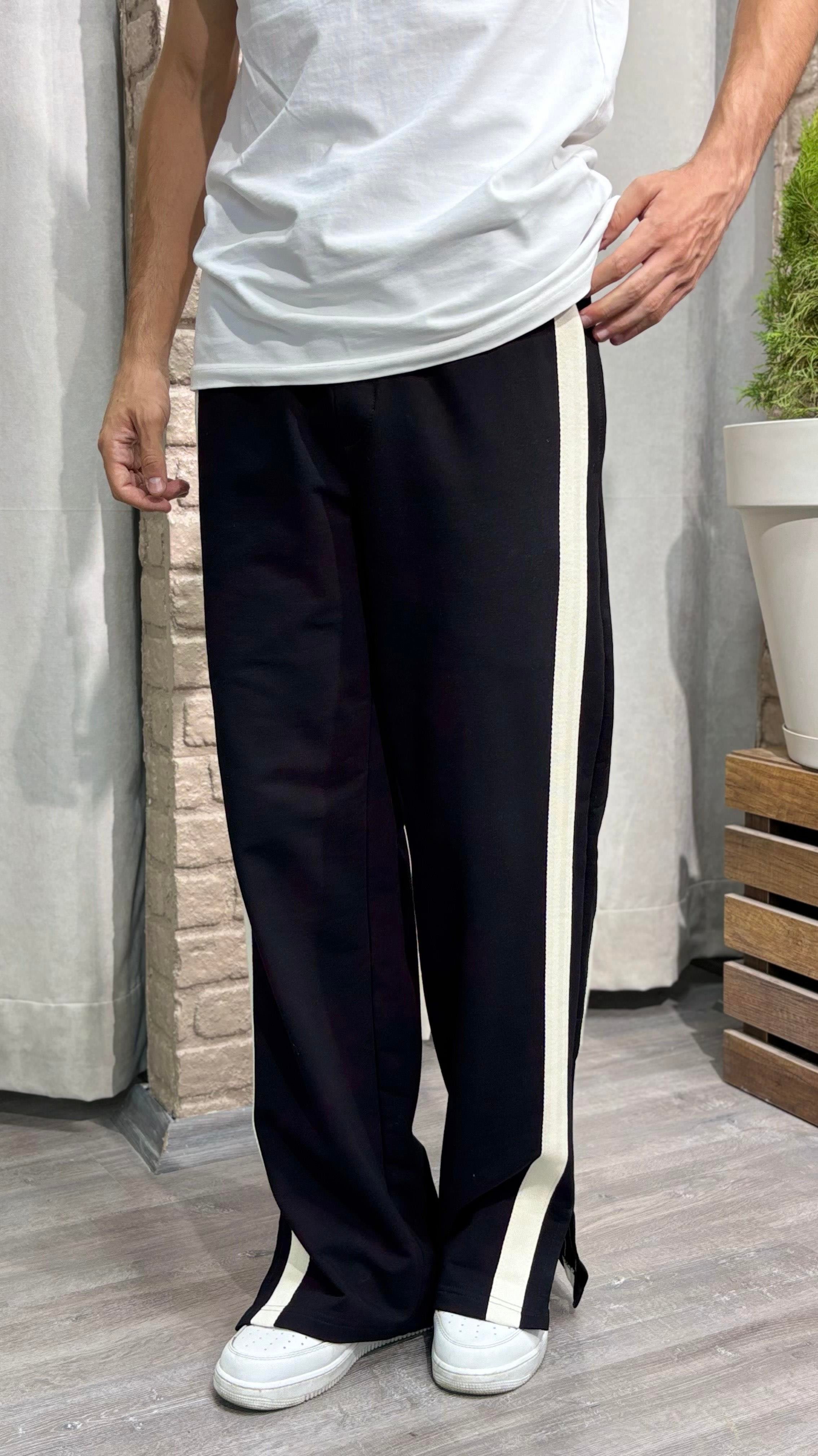 Şeritli Baggy Eşofman