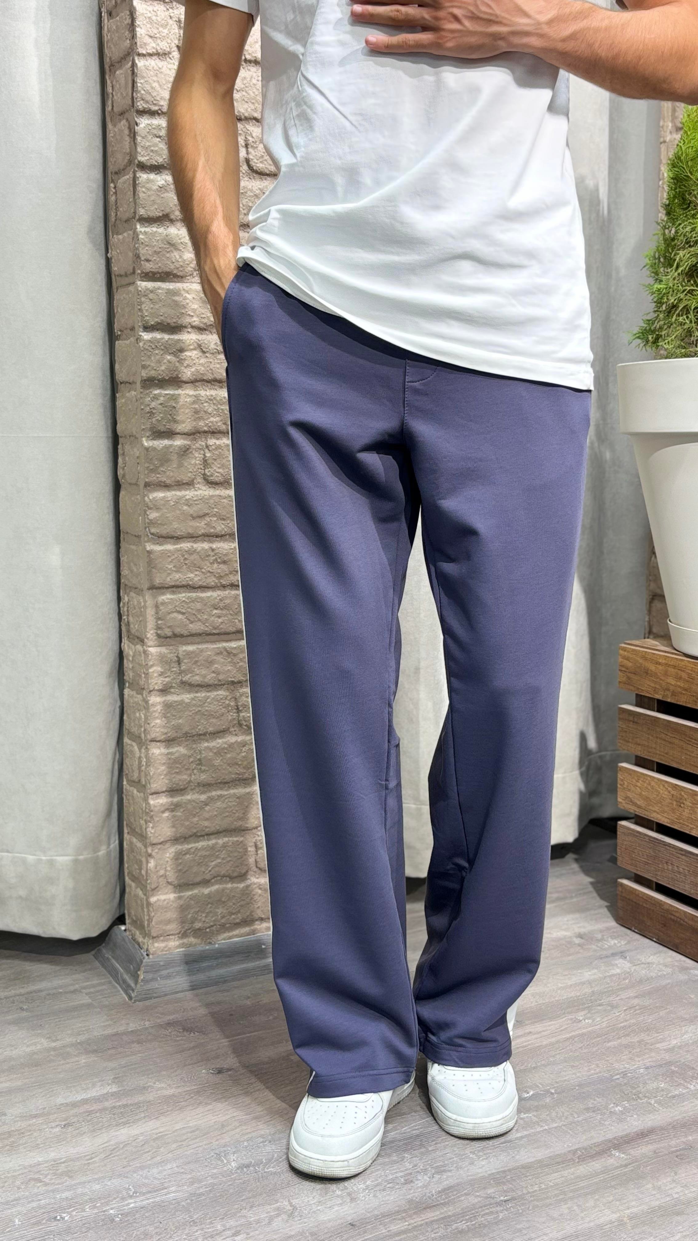 Şeritli Baggy Eşofman