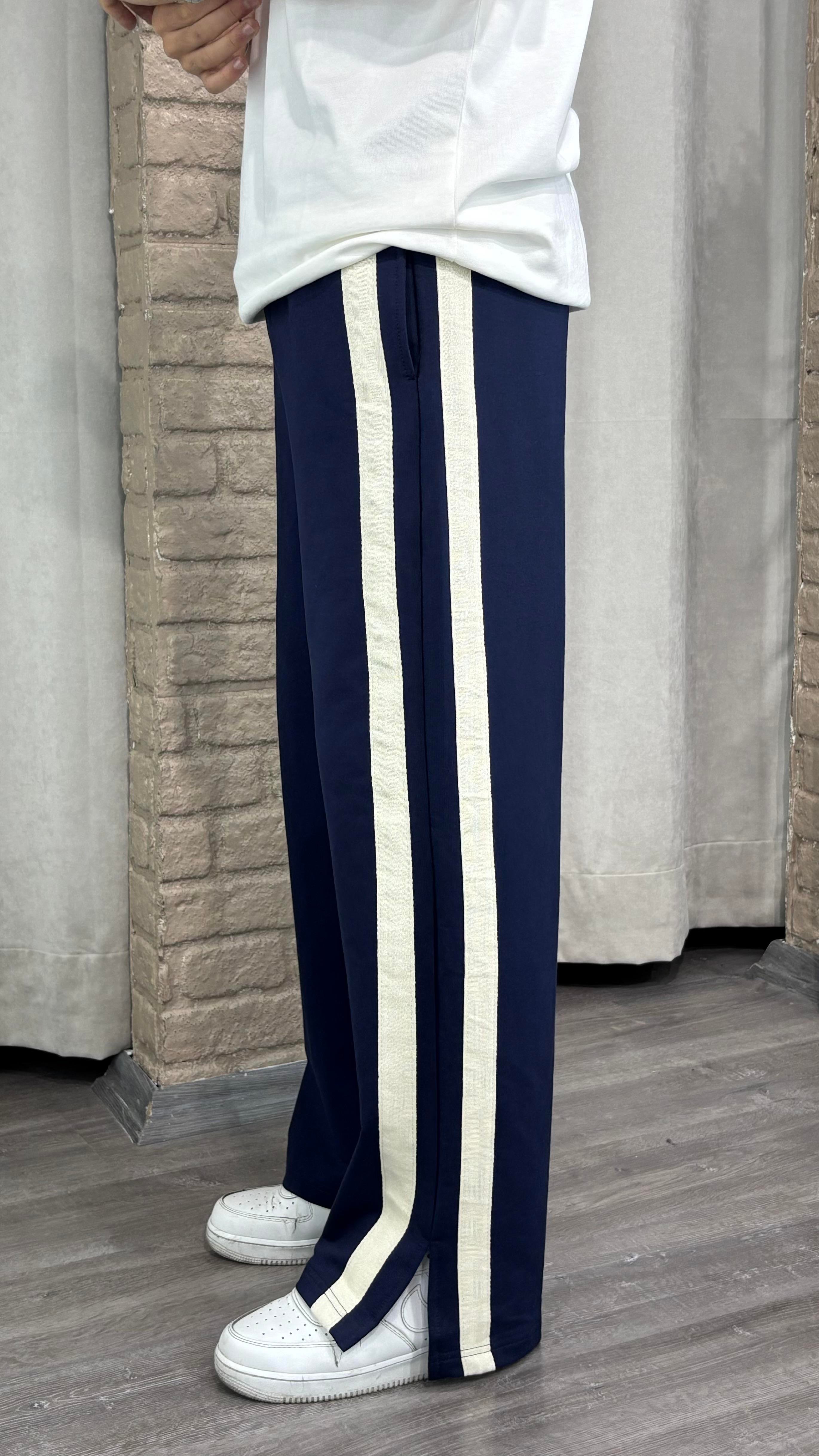 Şeritli Baggy Eşofman