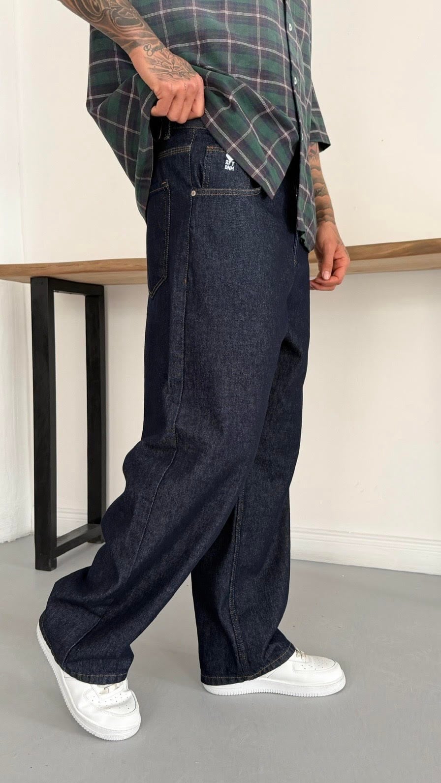 Super Baggy Denim Pantolon