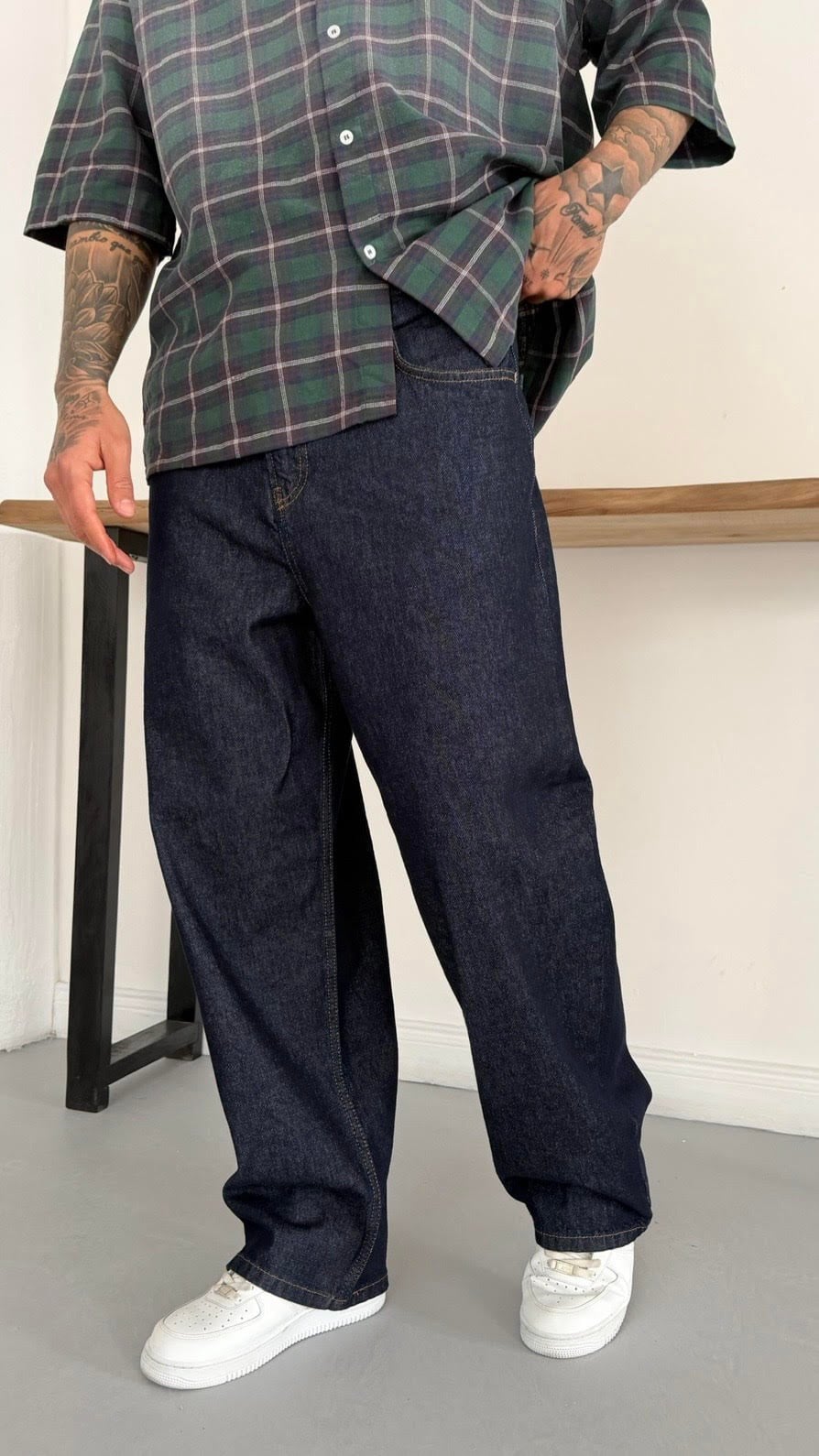 Super Baggy Denim Pantolon