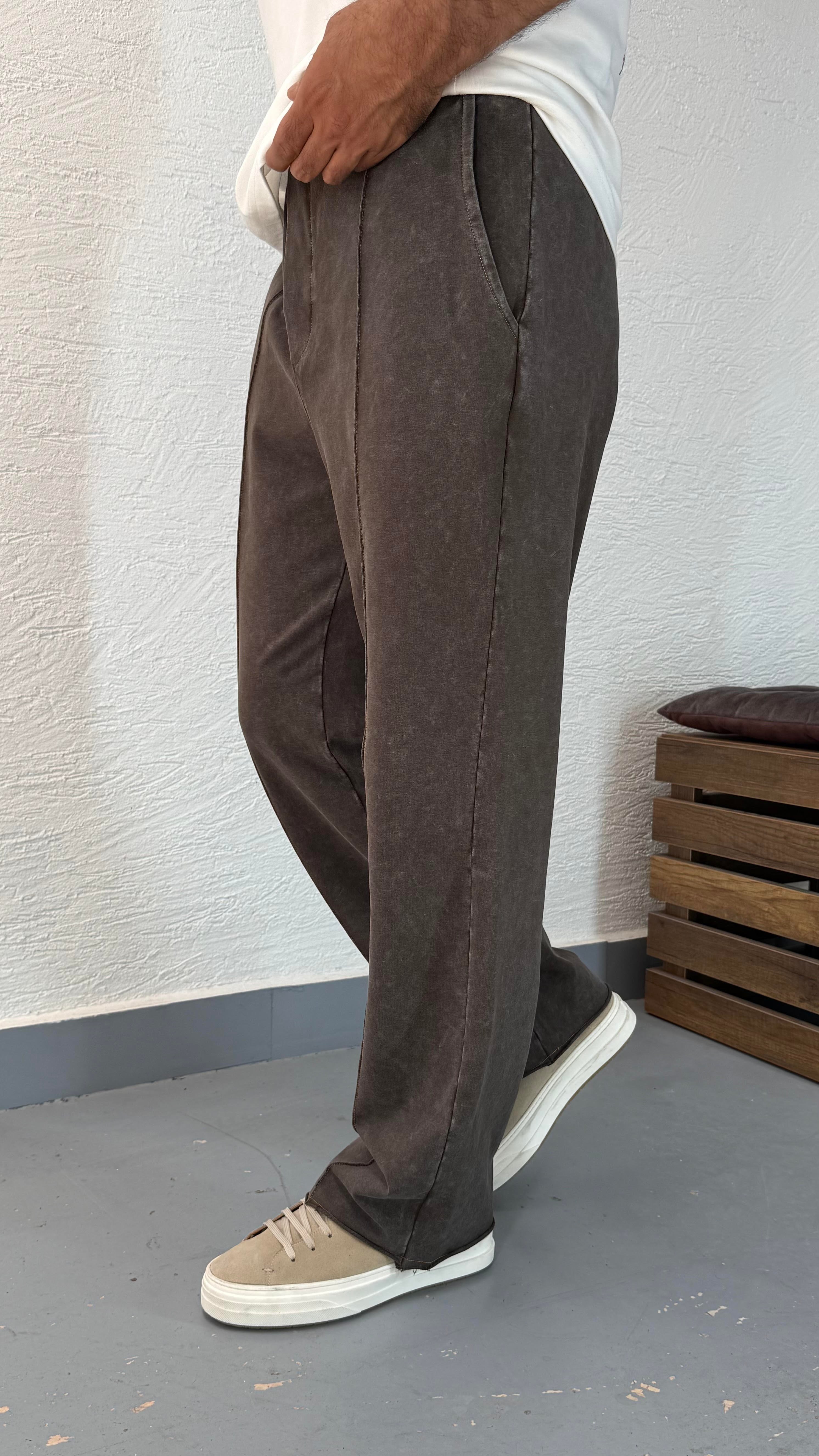 Yıkamalı Baggy Bol  Eşofman